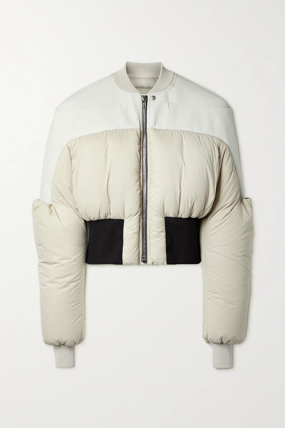 Rick Owens RICK OWENS Twill and shell down jacket Size US S / EU 44-46 / 1 - 1 Thumbnail