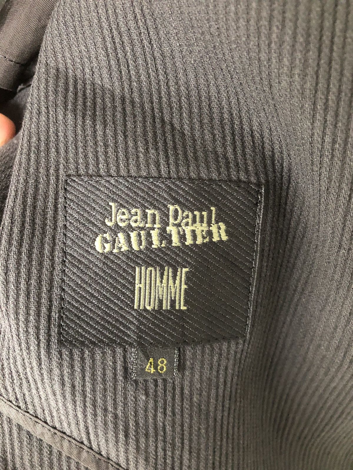 Gaultier Homme Objet Jean Paul Gaultier Homme Blazer Coat made in japan Size 48S - 9 Thumbnail