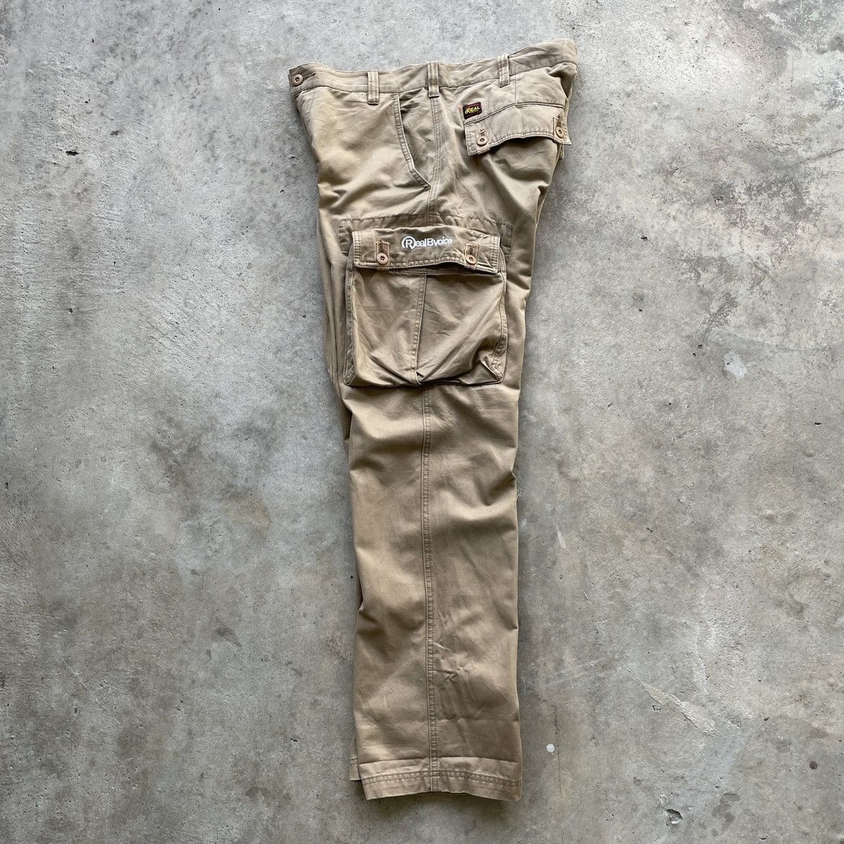 Japanese Brand Vintage RealBvoice Utility Big Pocket Tactical Cargo Pants Size US 34 / EU 50 - 3 Thumbnail