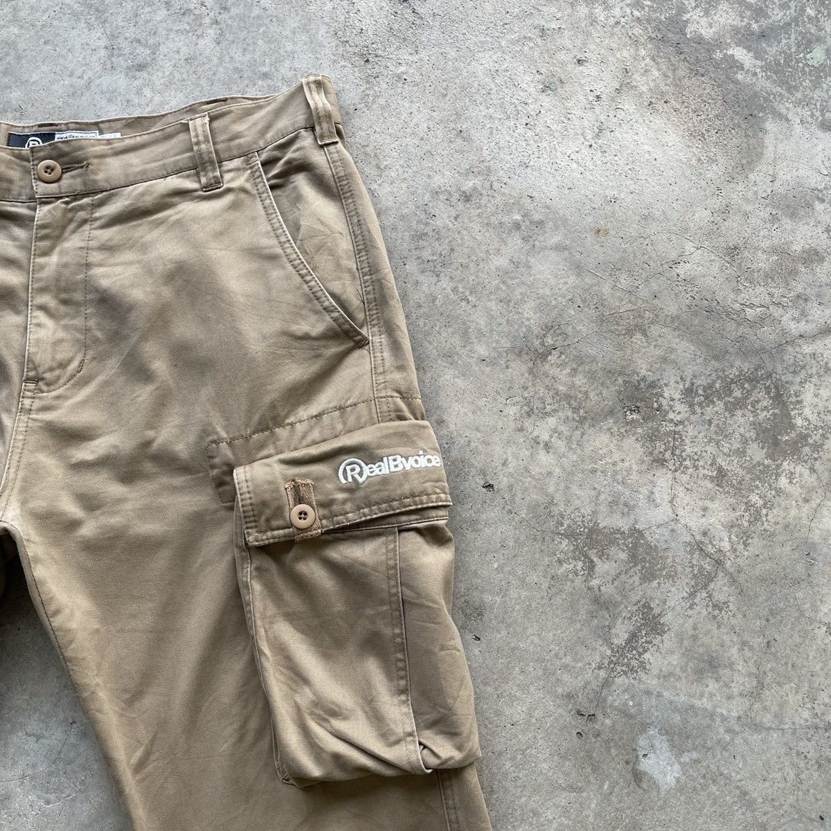 Japanese Brand Vintage RealBvoice Utility Big Pocket Tactical Cargo Pants Size US 34 / EU 50 - 7 Thumbnail