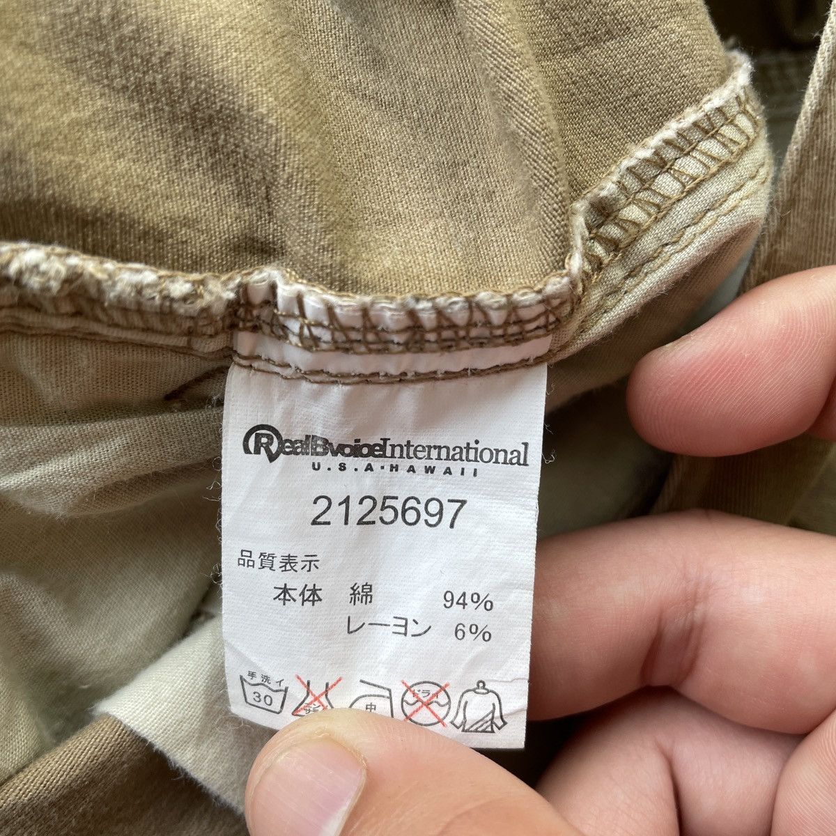 Japanese Brand Vintage RealBvoice Utility Big Pocket Tactical Cargo Pants Size US 34 / EU 50 - 10 Thumbnail