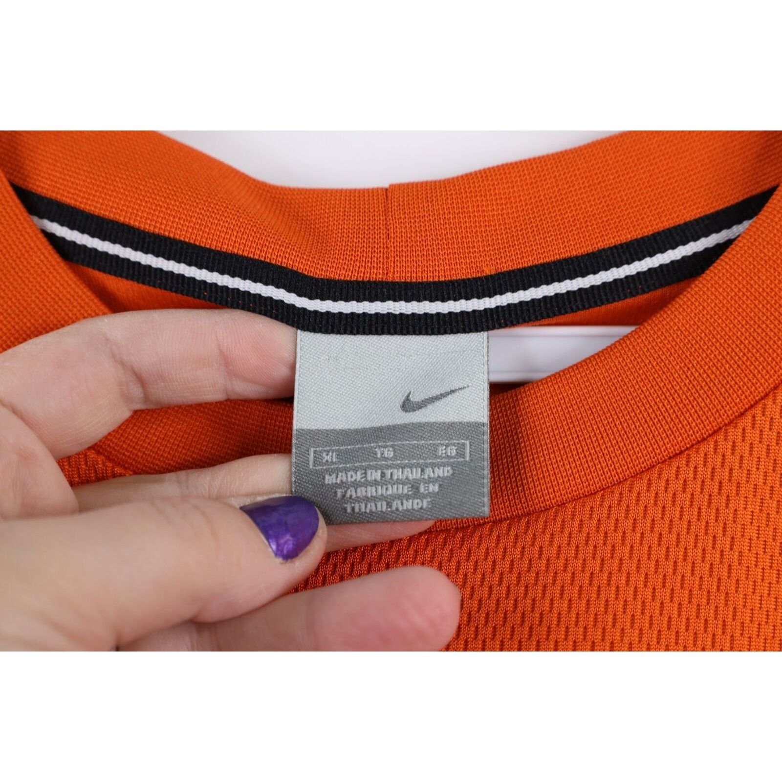 Nike Vintage Nike Travis Scott Mini Swoosh T-Shirt Size US XL / EU 56 / 4 - 4 Thumbnail