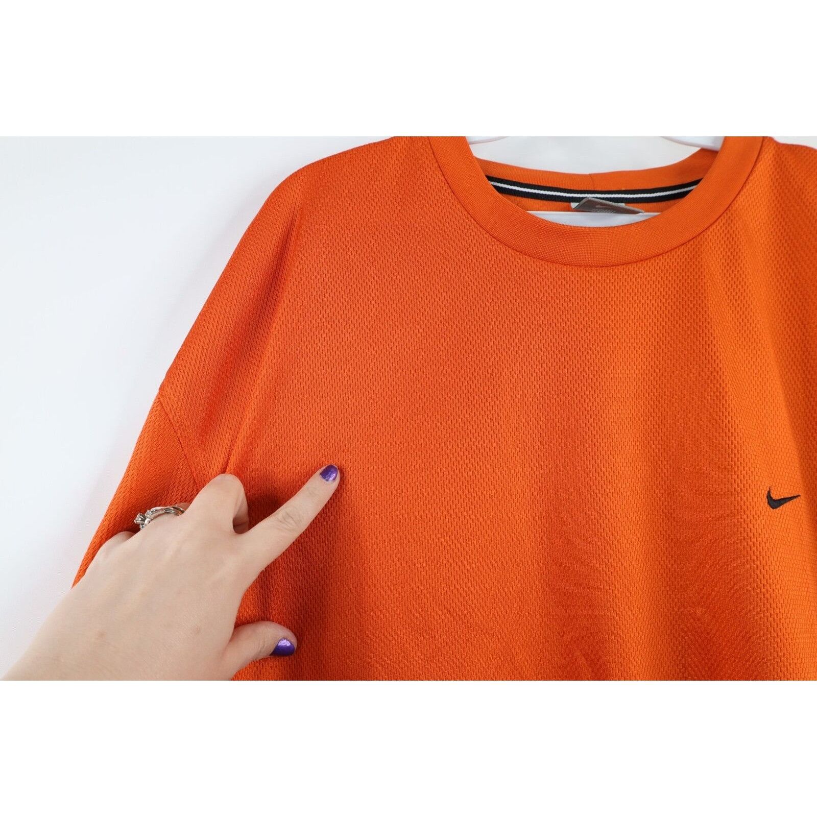 Nike Vintage Nike Travis Scott Mini Swoosh T-Shirt Size US XL / EU 56 / 4 - 6 Thumbnail