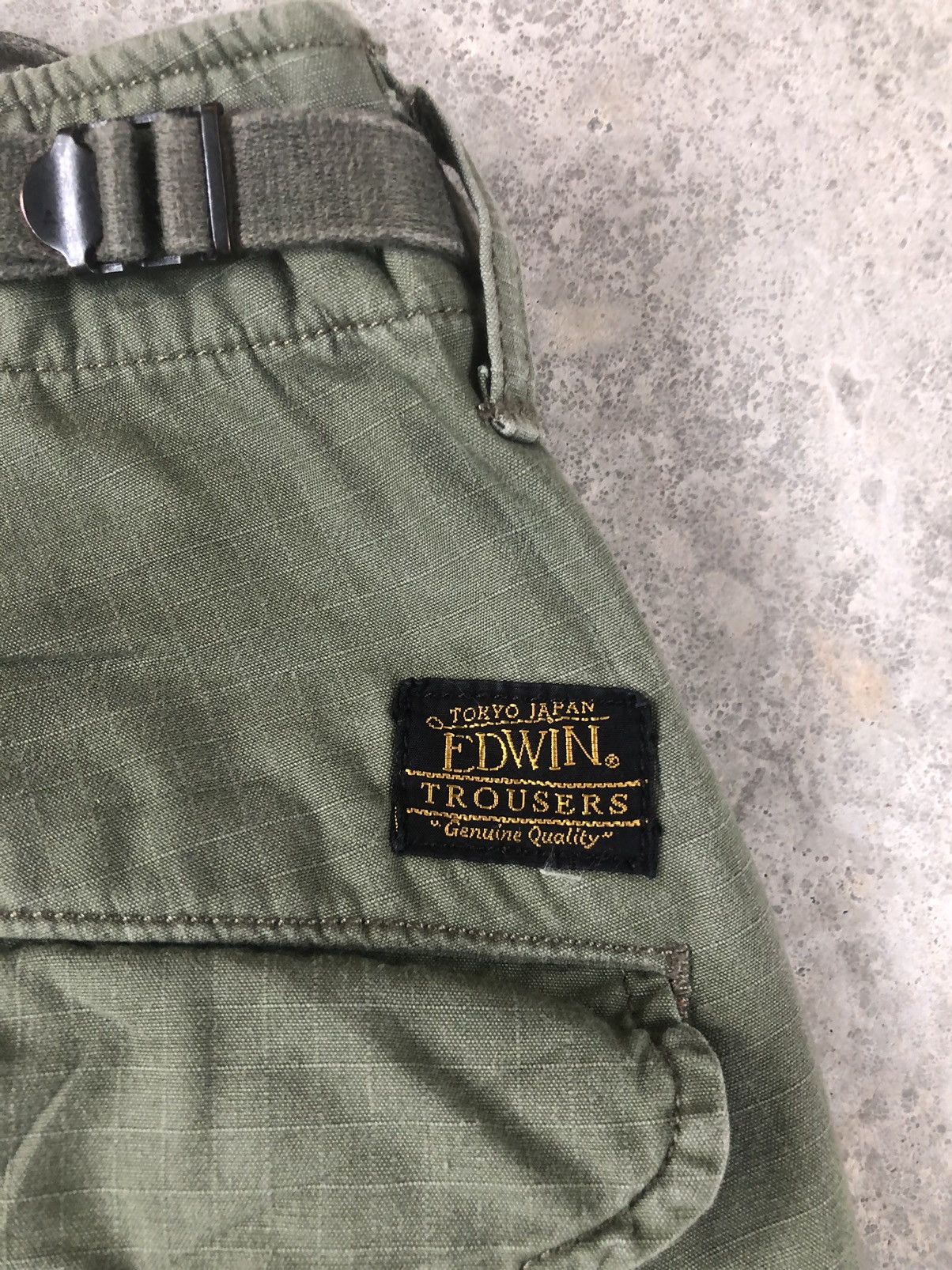 Edwin edwin trousers cargo pants tactical multipoket tokyo japan Size US 30 / EU 46 - 9 Thumbnail
