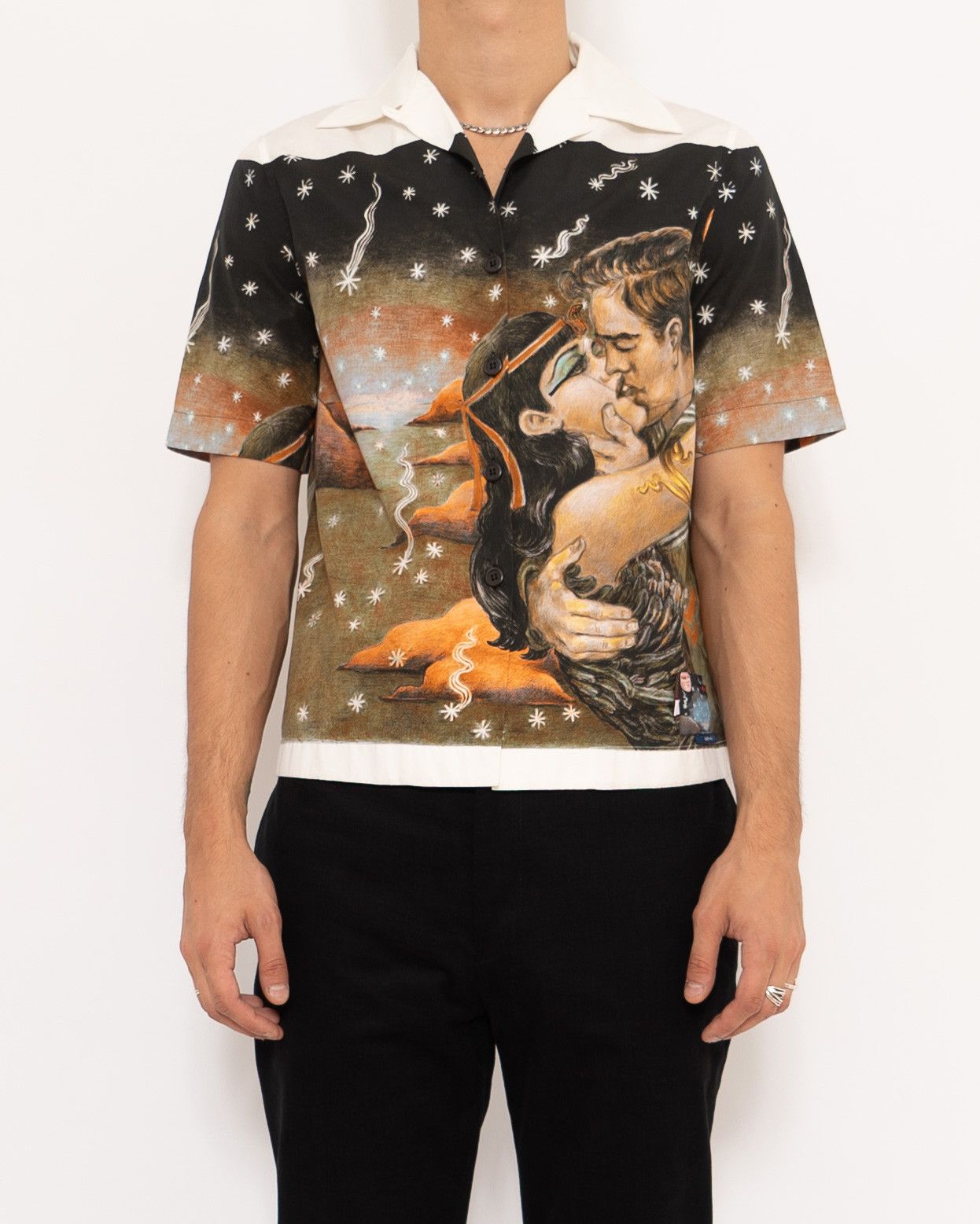 Prada FW16 Impossible True Love Orange Shirt Size US S / EU 44-46 / 1 - 4 Thumbnail