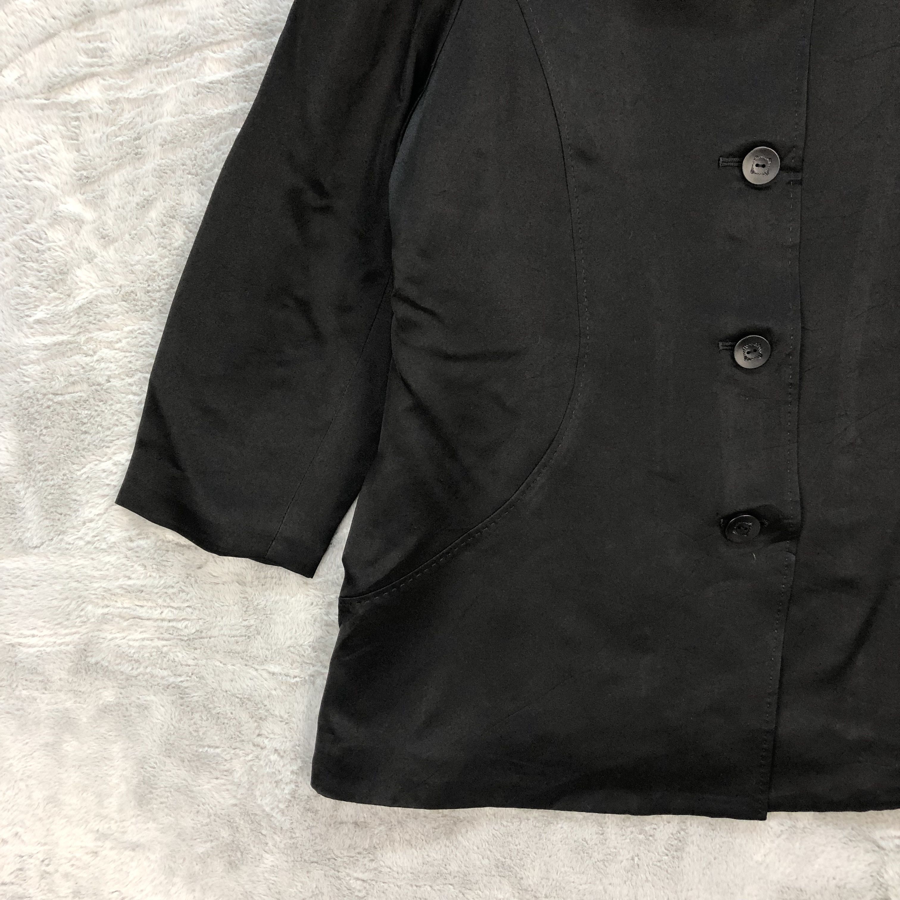 Hardy Amies HARDY AMIES BOUTIQUE FLORAL LINING COAT #6310-59 Size M / US 6-8 / IT 42-44 - 4 Thumbnail