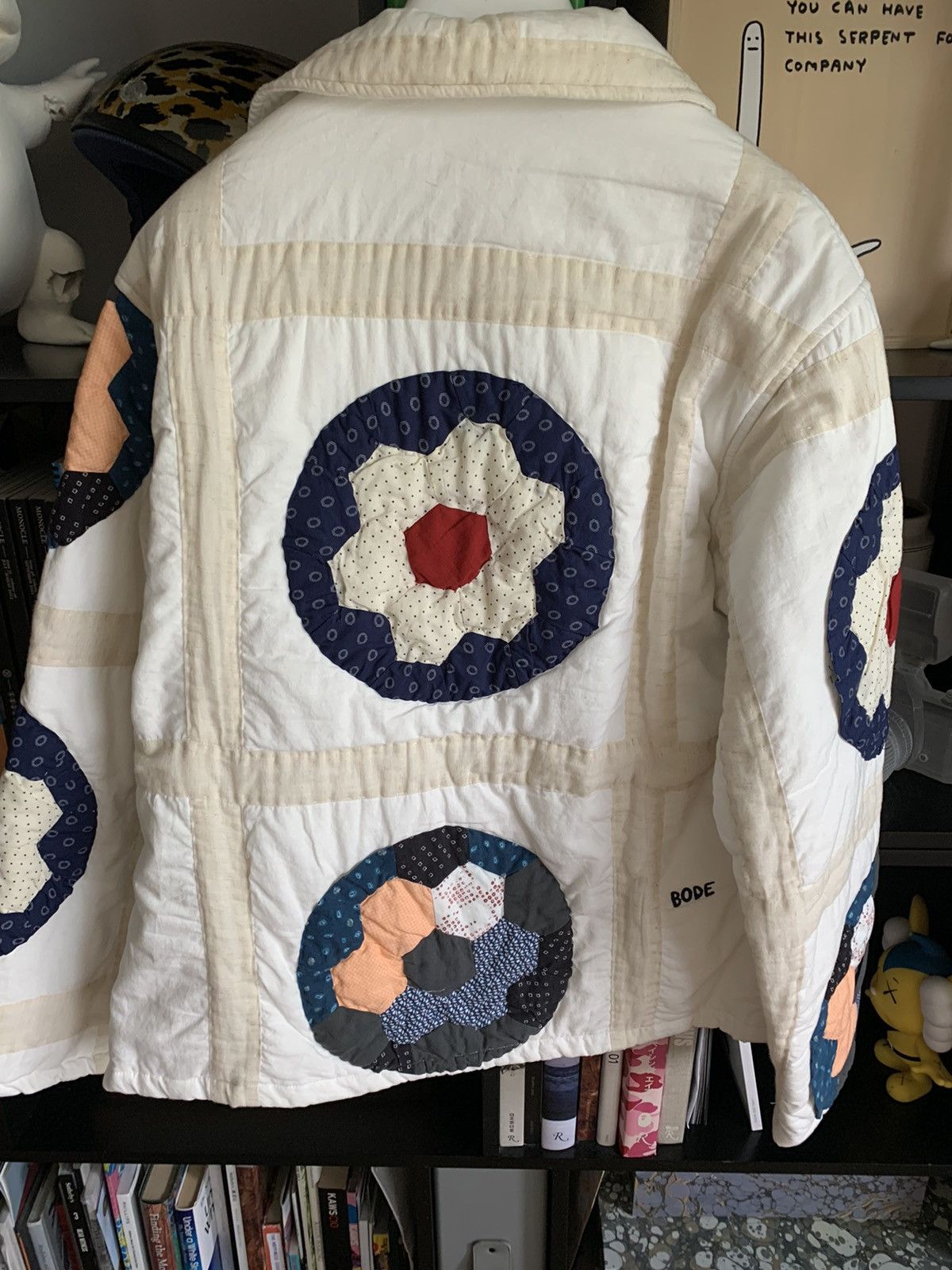 Bode Grandmothers garden patchwork cotton jacket Size US L / EU 52-54 / 3 - 9 Thumbnail