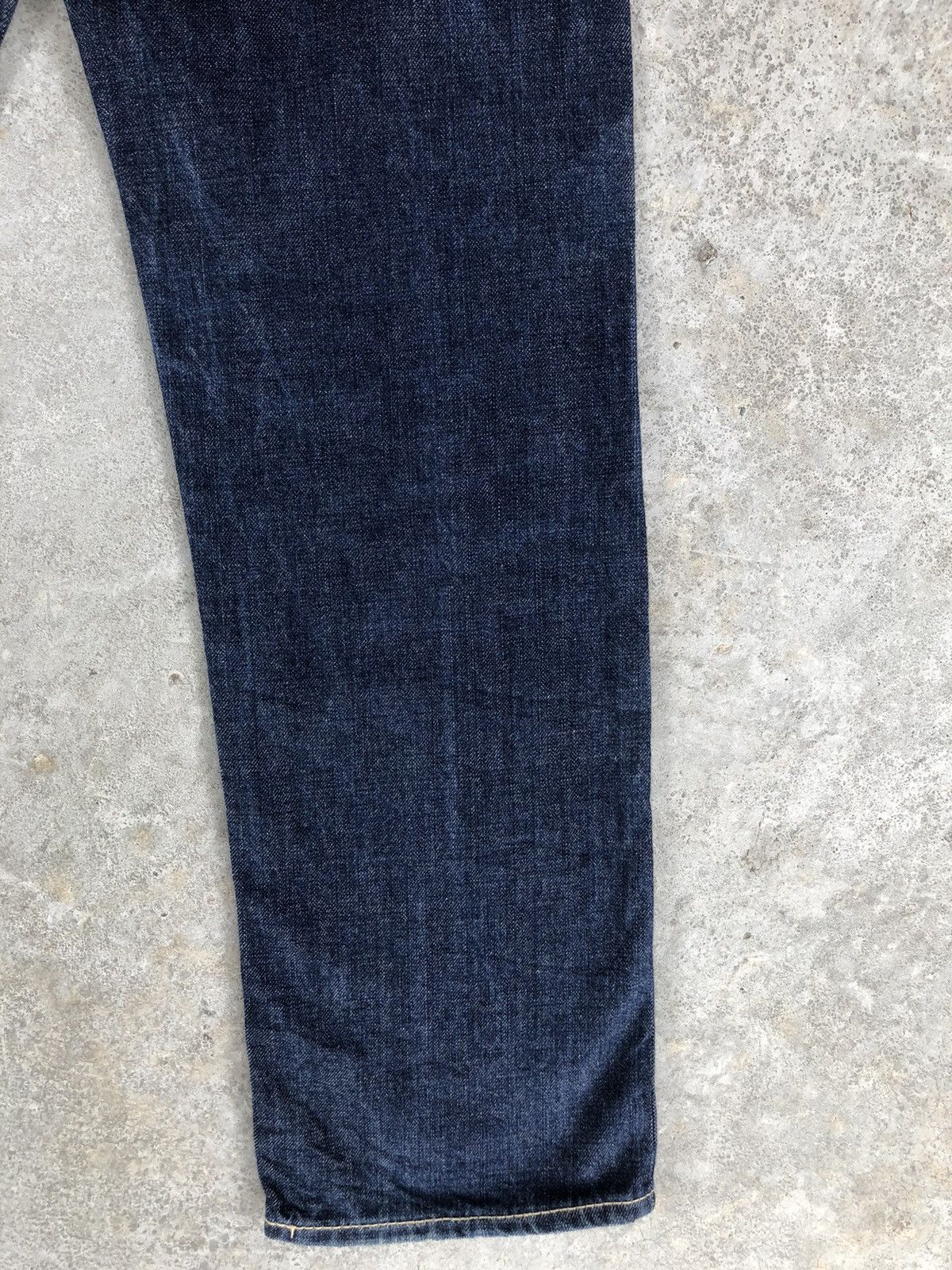 Japanese Brand Co & Lu Daicock Evisu Style Selvedge Denim Big Logo Painted Size US 30 / EU 46 - 13 Thumbnail