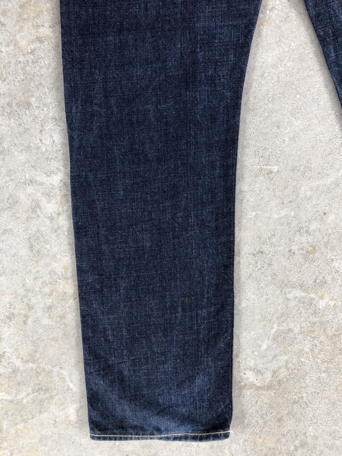 Japanese Brand Co & Lu Daicock Evisu Style Selvedge Denim Big Logo Painted Size US 30 / EU 46 - 12 Thumbnail