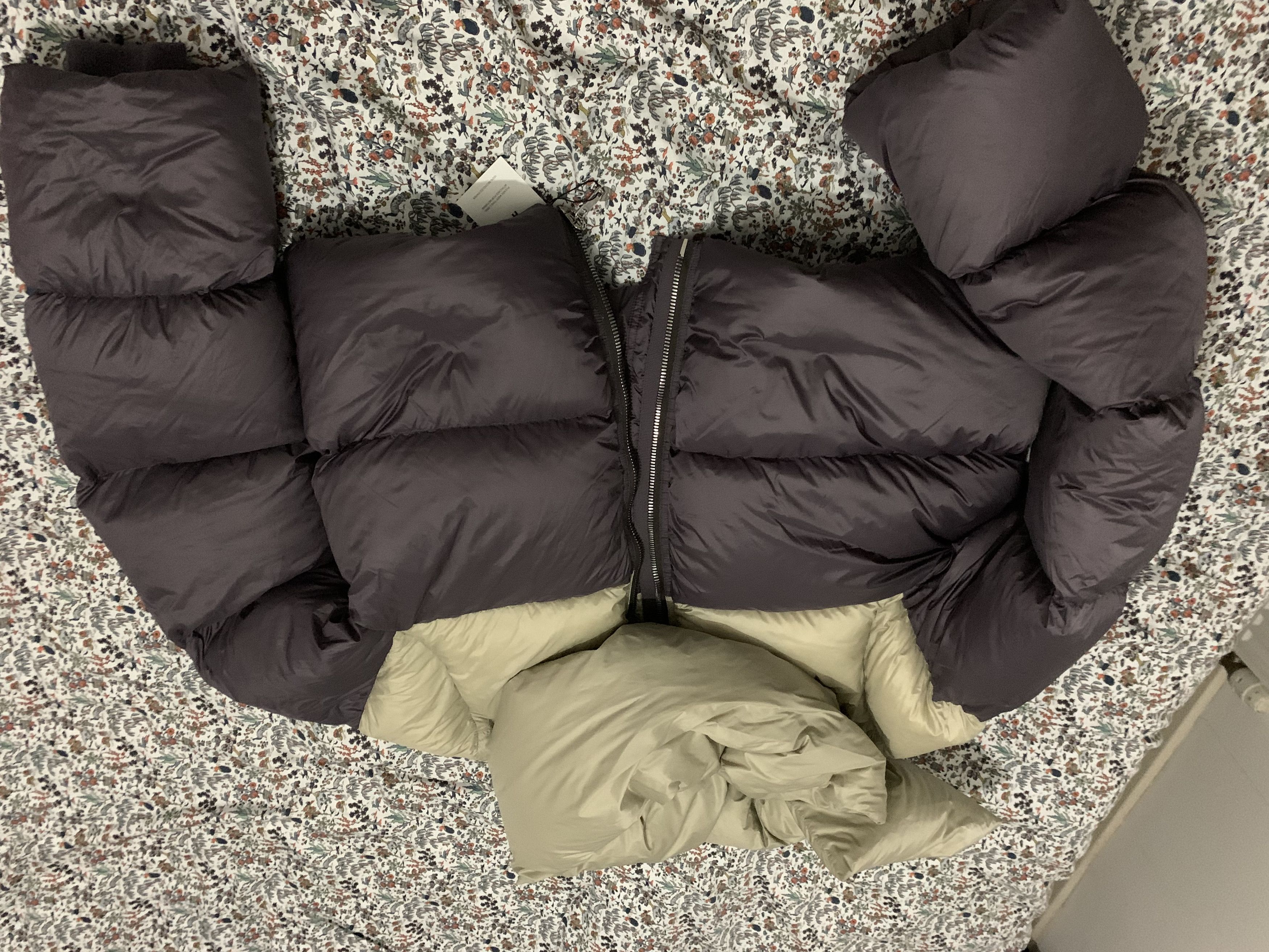 Rick Owens Rick Owens two-tone puffer jacket Size US M / EU 48-50 / 2 - 7 Thumbnail