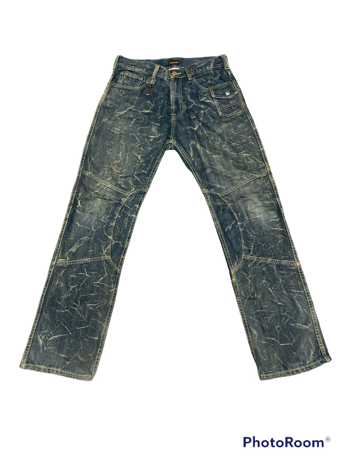 Japanese Brand Japanese Sacrifice Crazy Mud Rusty Jeans 121 Size US 32 / EU 48 - 1 Thumbnail
