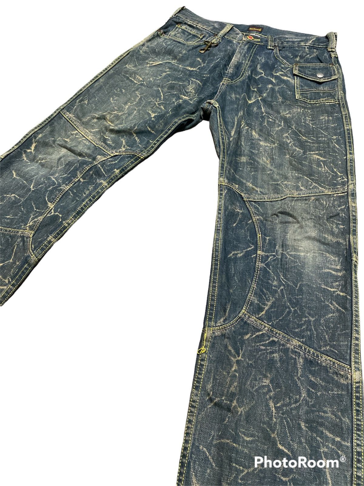 Japanese Brand Japanese Sacrifice Crazy Mud Rusty Jeans 121 Size US 32 / EU 48 - 3 Thumbnail