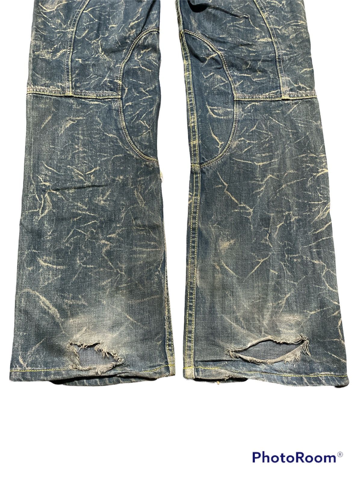 Japanese Brand Japanese Sacrifice Crazy Mud Rusty Jeans 121 Size US 32 / EU 48 - 7 Thumbnail