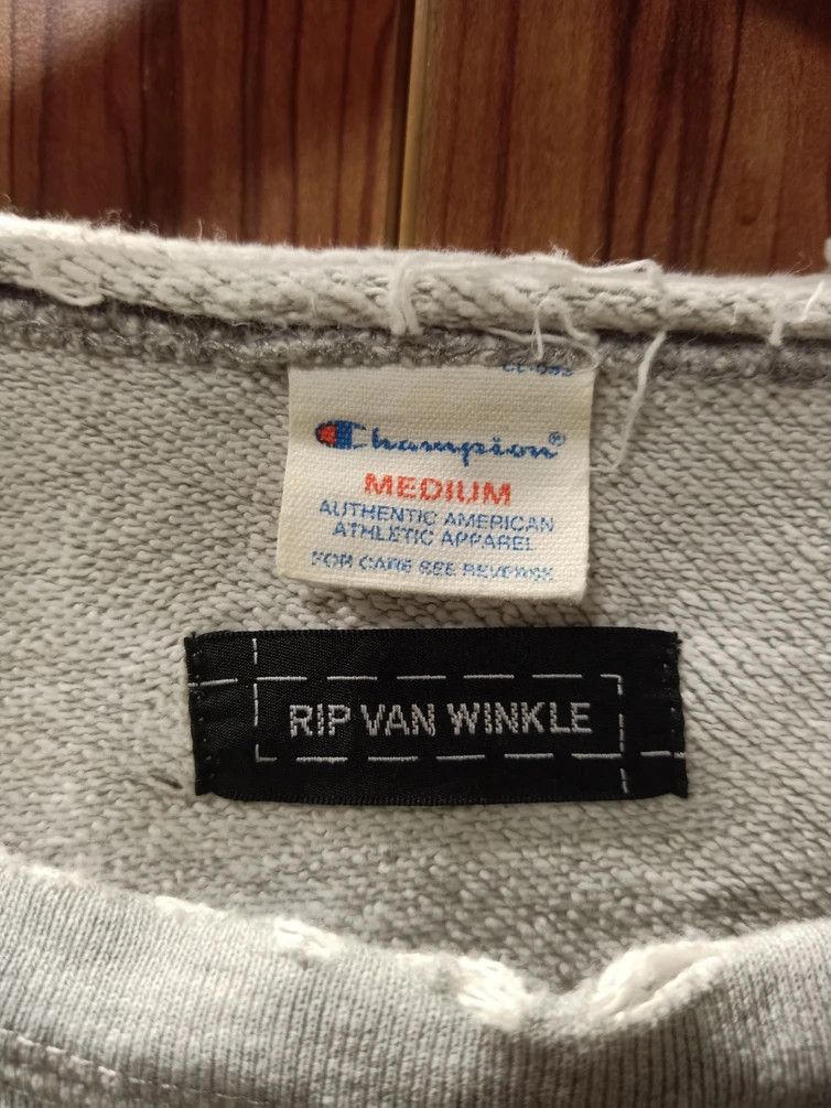 RIPVANWINKLE sweatshirt rip van winkle japan x champion Size US M / EU 48-50 / 2 - 5 Thumbnail