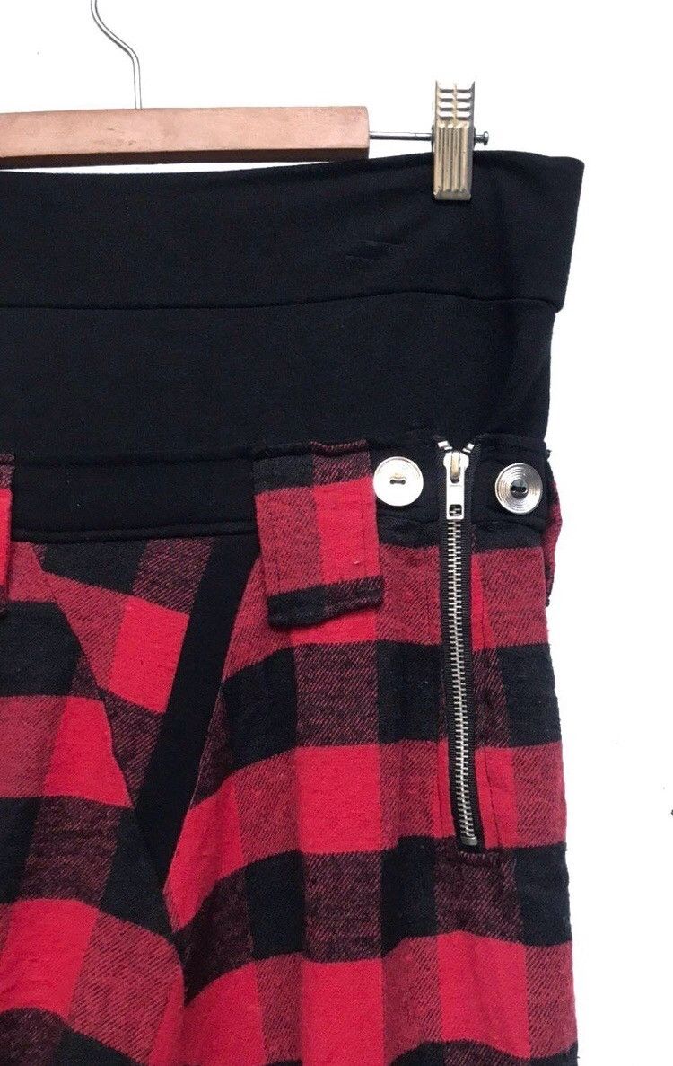 Japanese Brand 🔥Speed Orange Kate Check Harem Pants Style Size US 29 - 6 Thumbnail