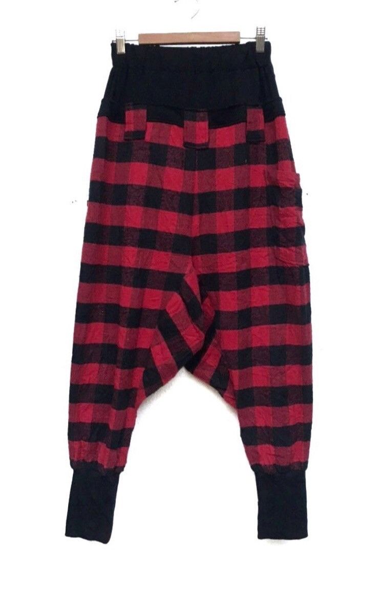 Japanese Brand 🔥Speed Orange Kate Check Harem Pants Style Size US 29 - 2 Thumbnail