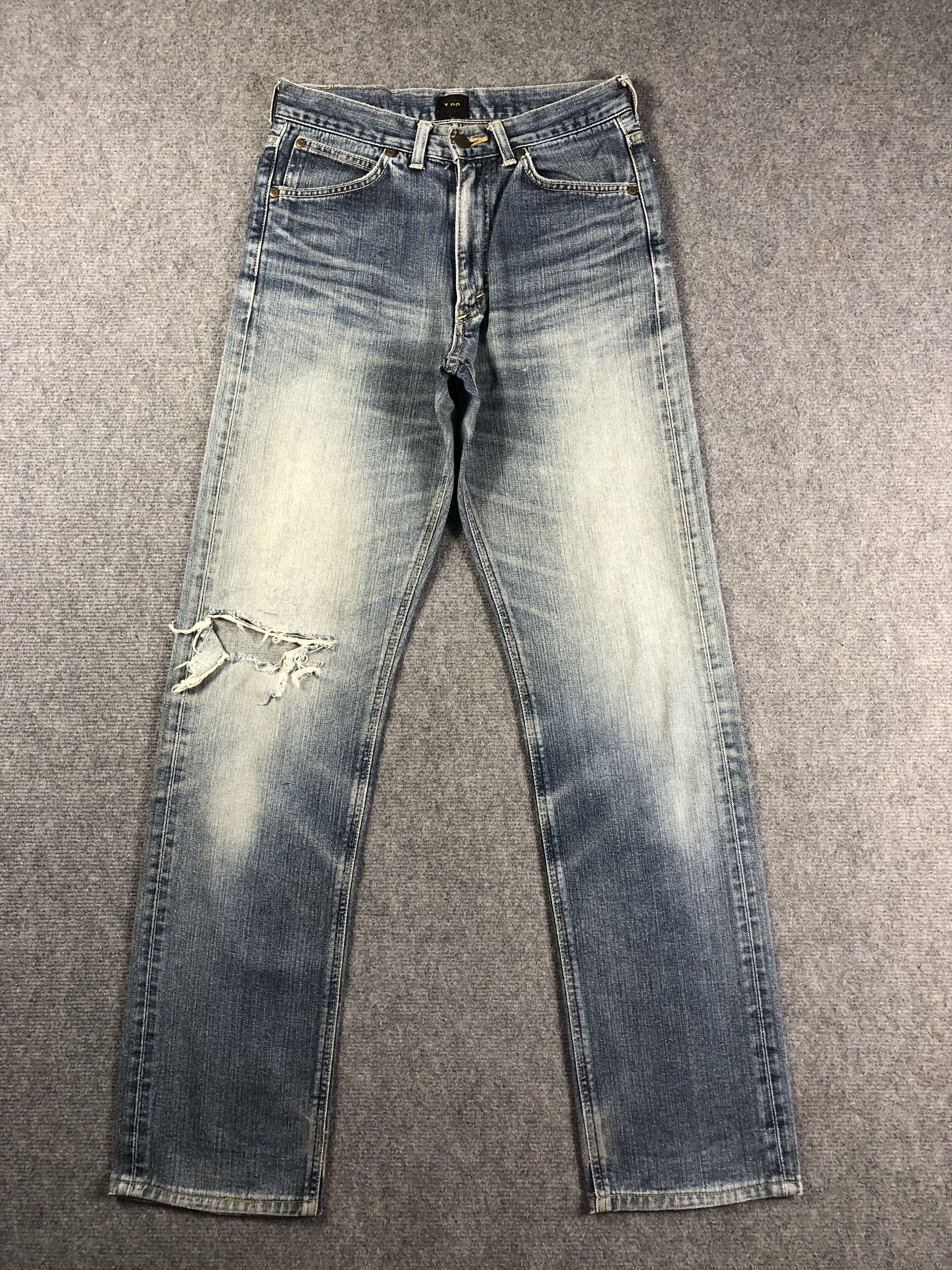 Lee Wash Blue Lee Denim Jeans 29x32.5 Size US 29 - 1 Thumbnail