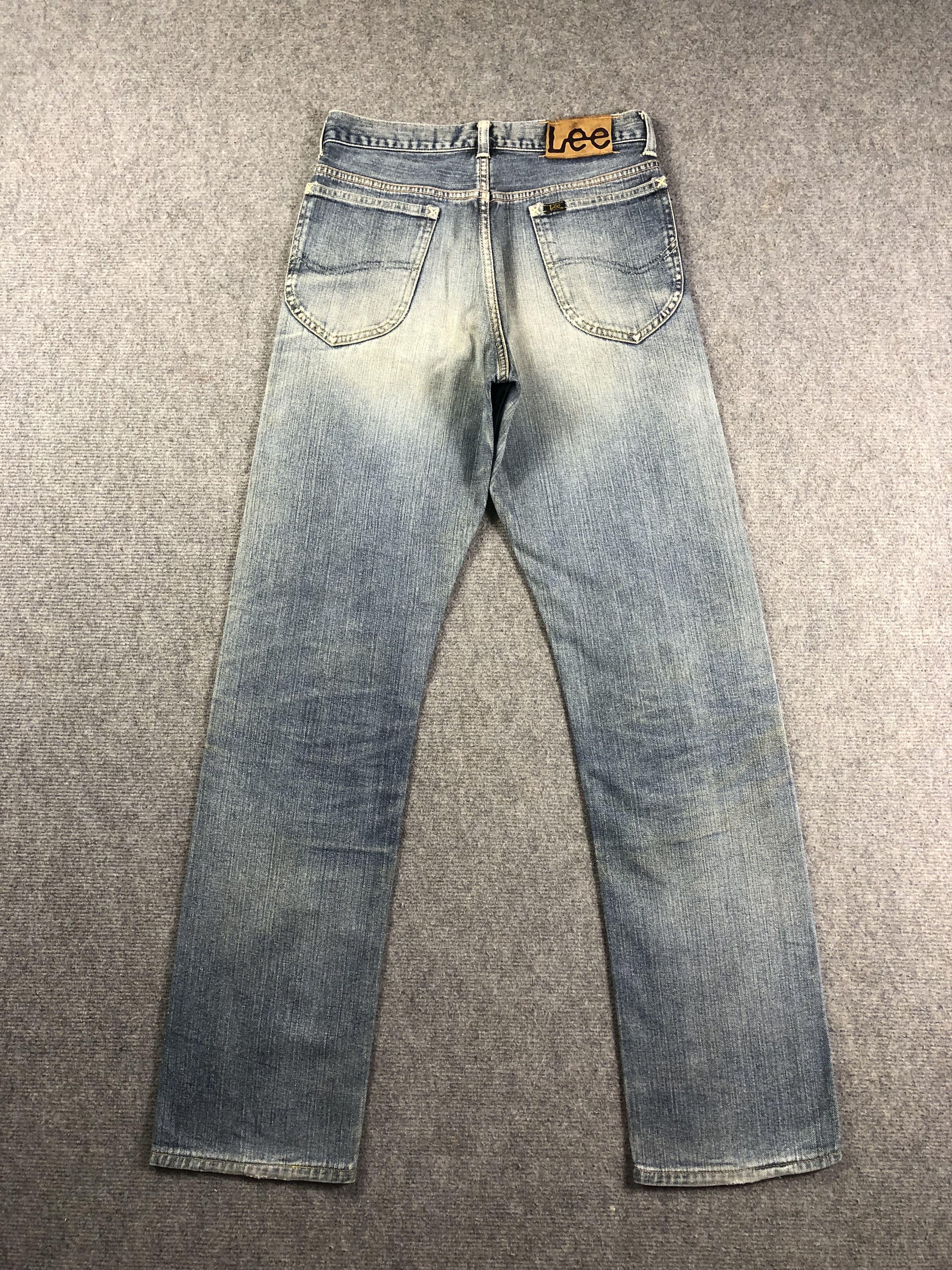 Lee Wash Blue Lee Denim Jeans 29x32.5 Size US 29 - 14 Thumbnail