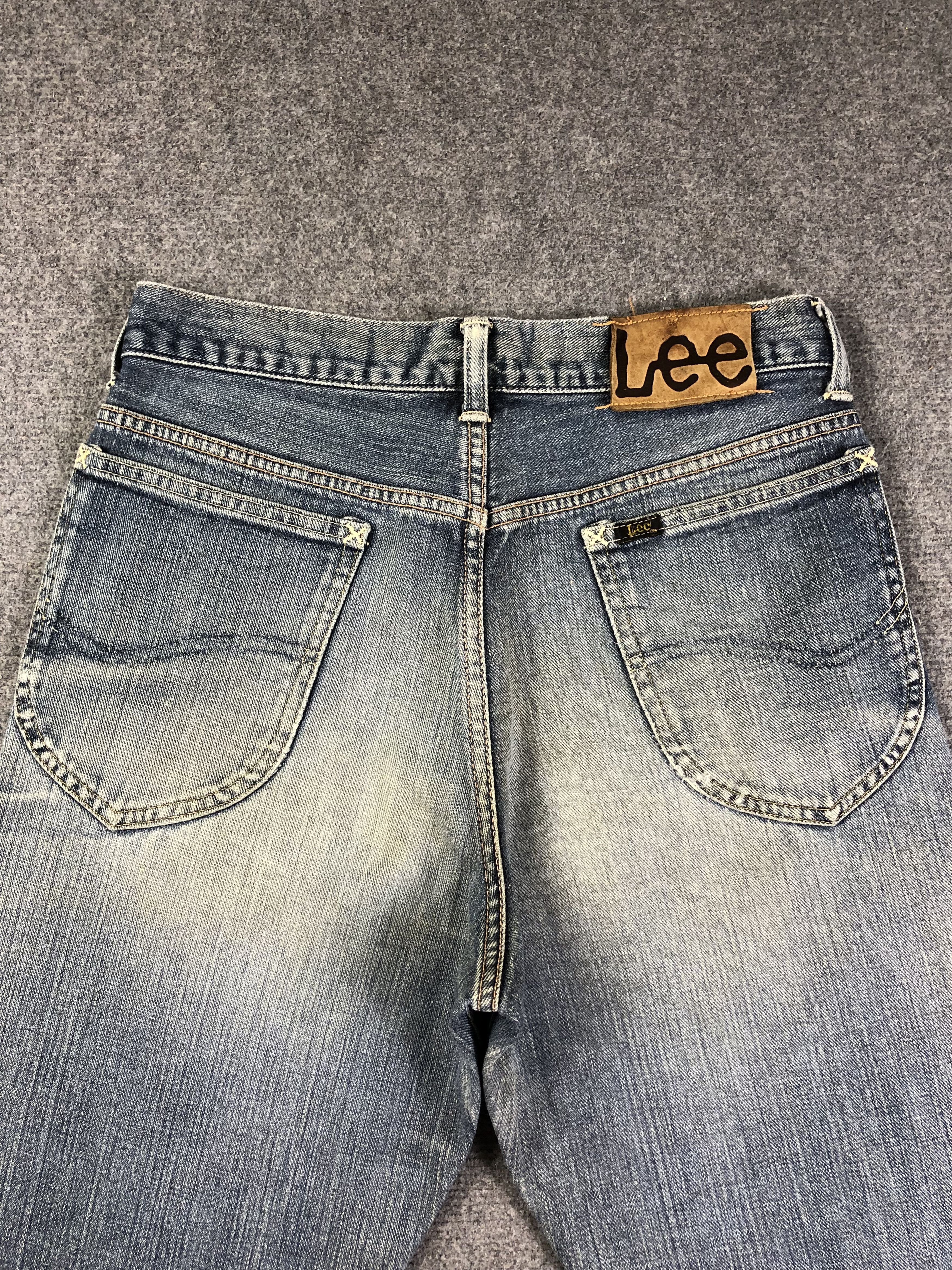 Lee Wash Blue Lee Denim Jeans 29x32.5 Size US 29 - 10 Thumbnail
