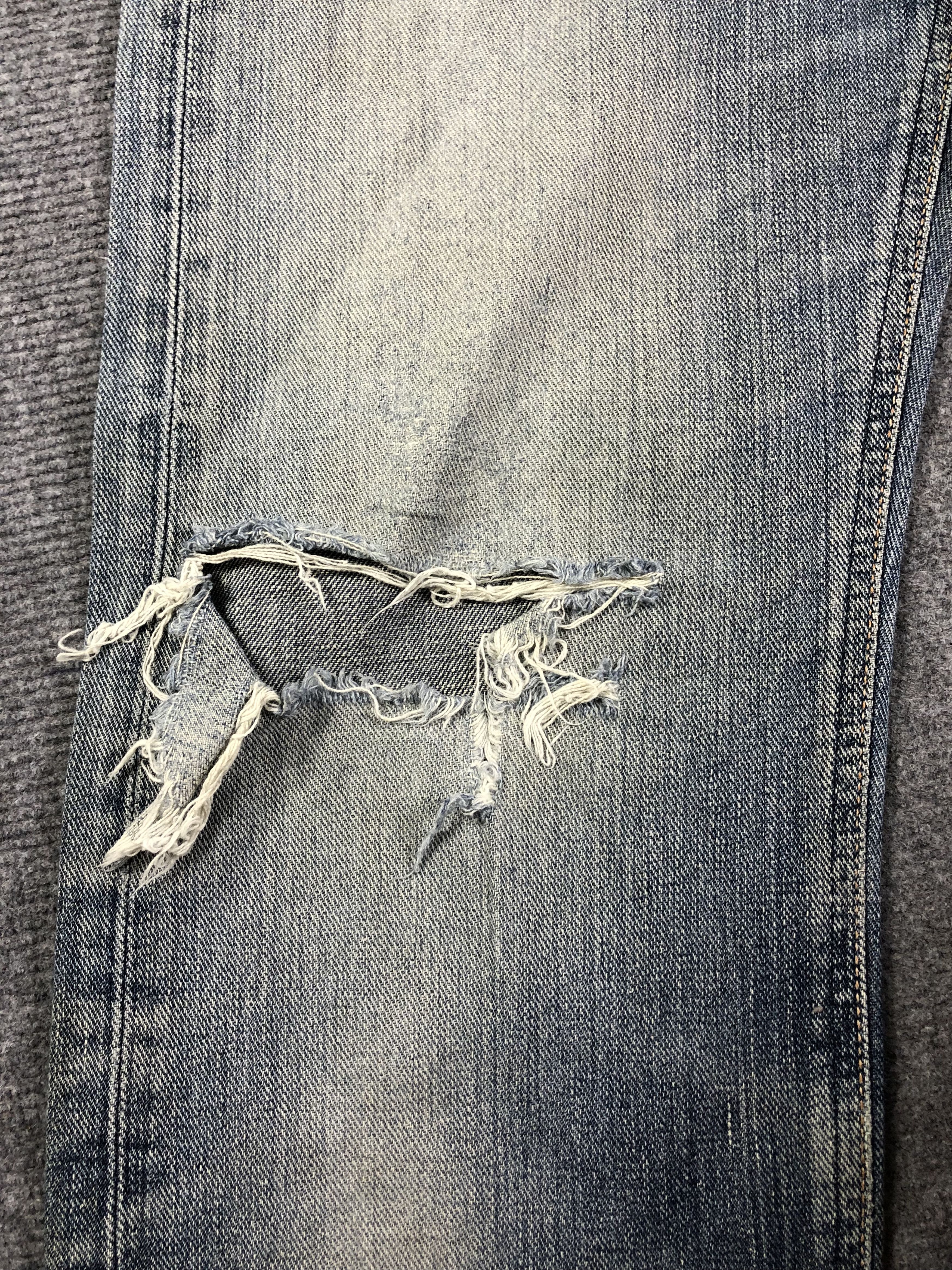 Lee Wash Blue Lee Denim Jeans 29x32.5 Size US 29 - 9 Thumbnail