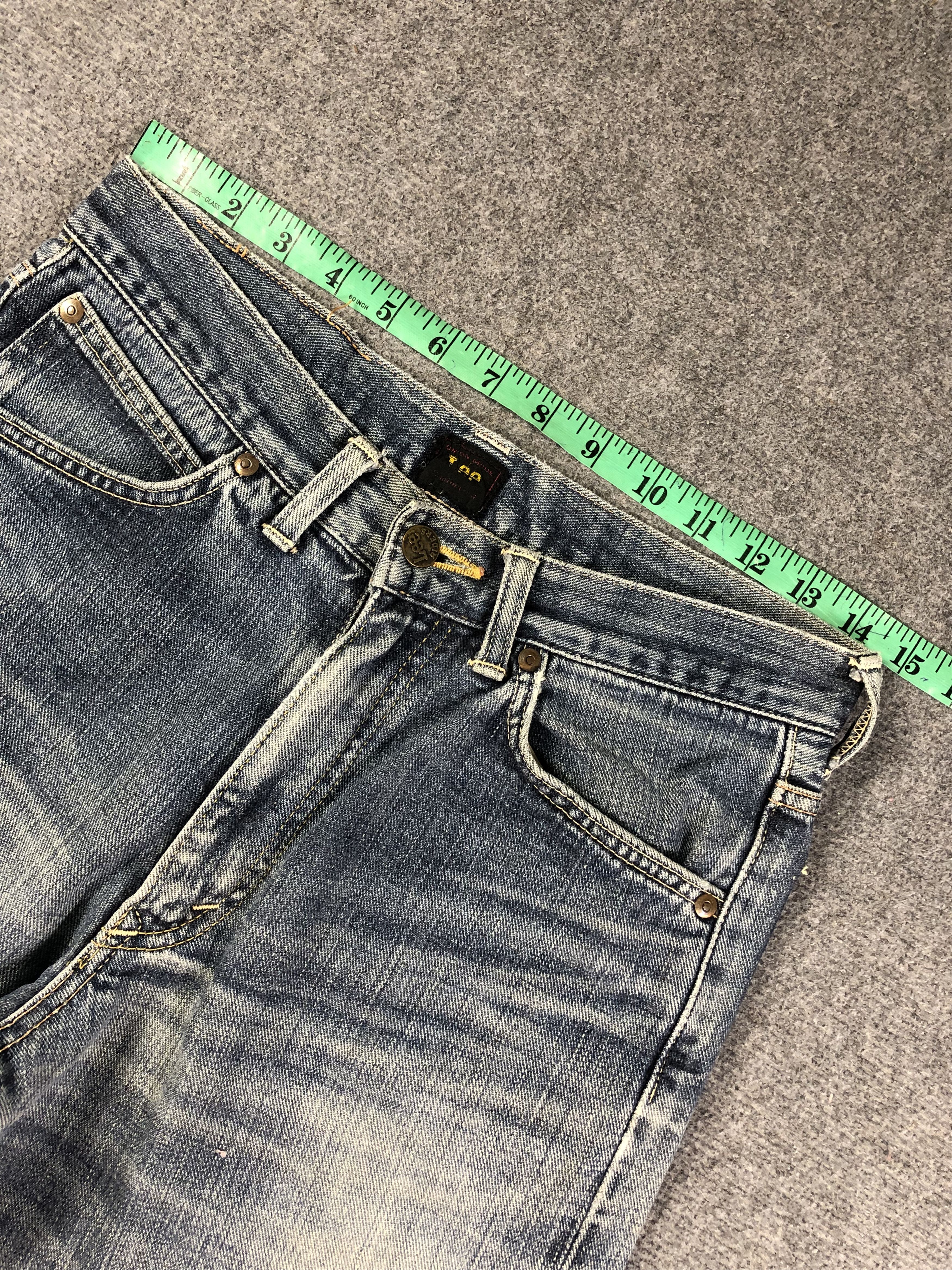Lee Wash Blue Lee Denim Jeans 29x32.5 Size US 29 - 7 Thumbnail