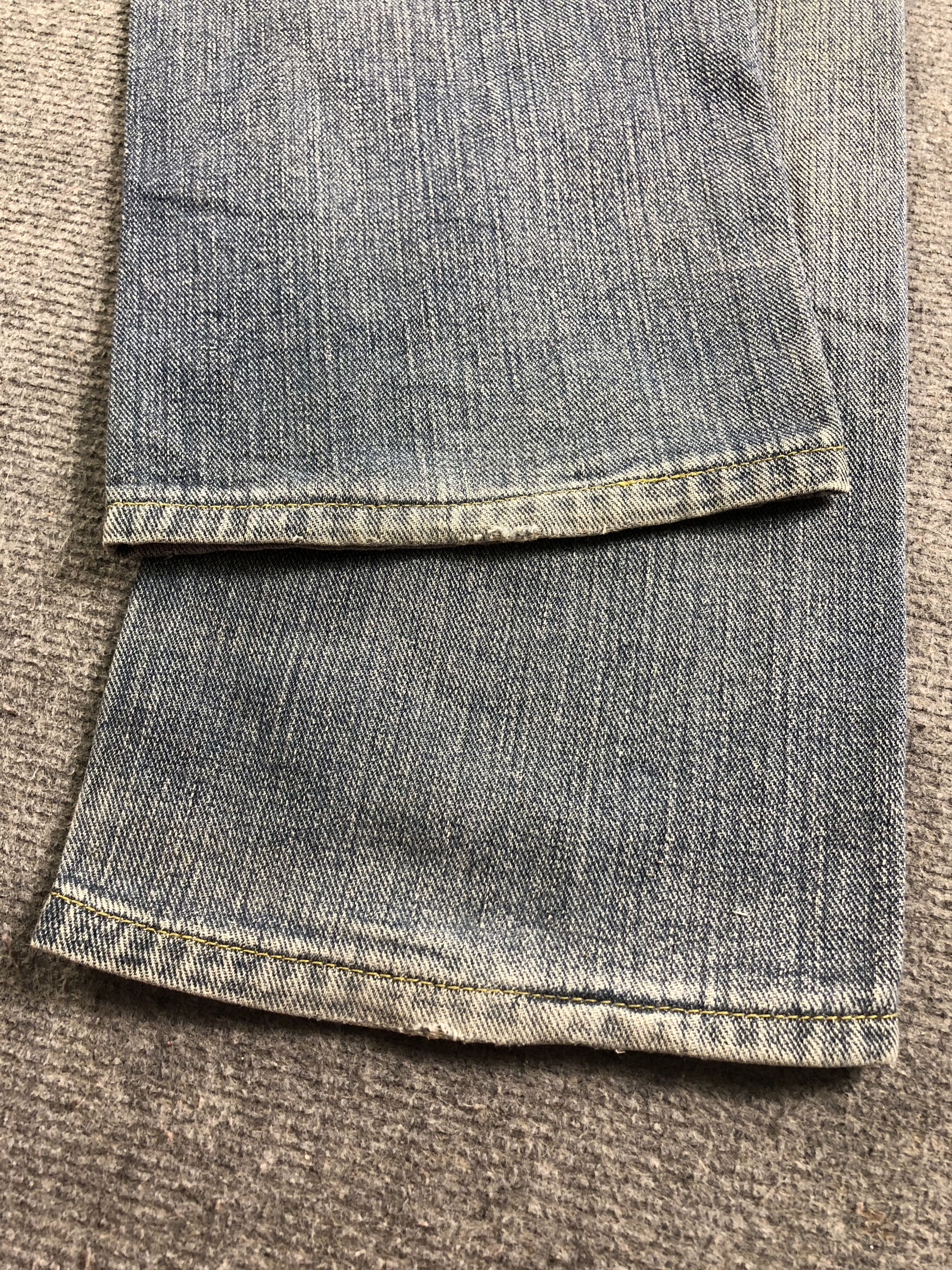 Lee Wash Blue Lee Denim Jeans 29x32.5 Size US 29 - 12 Thumbnail