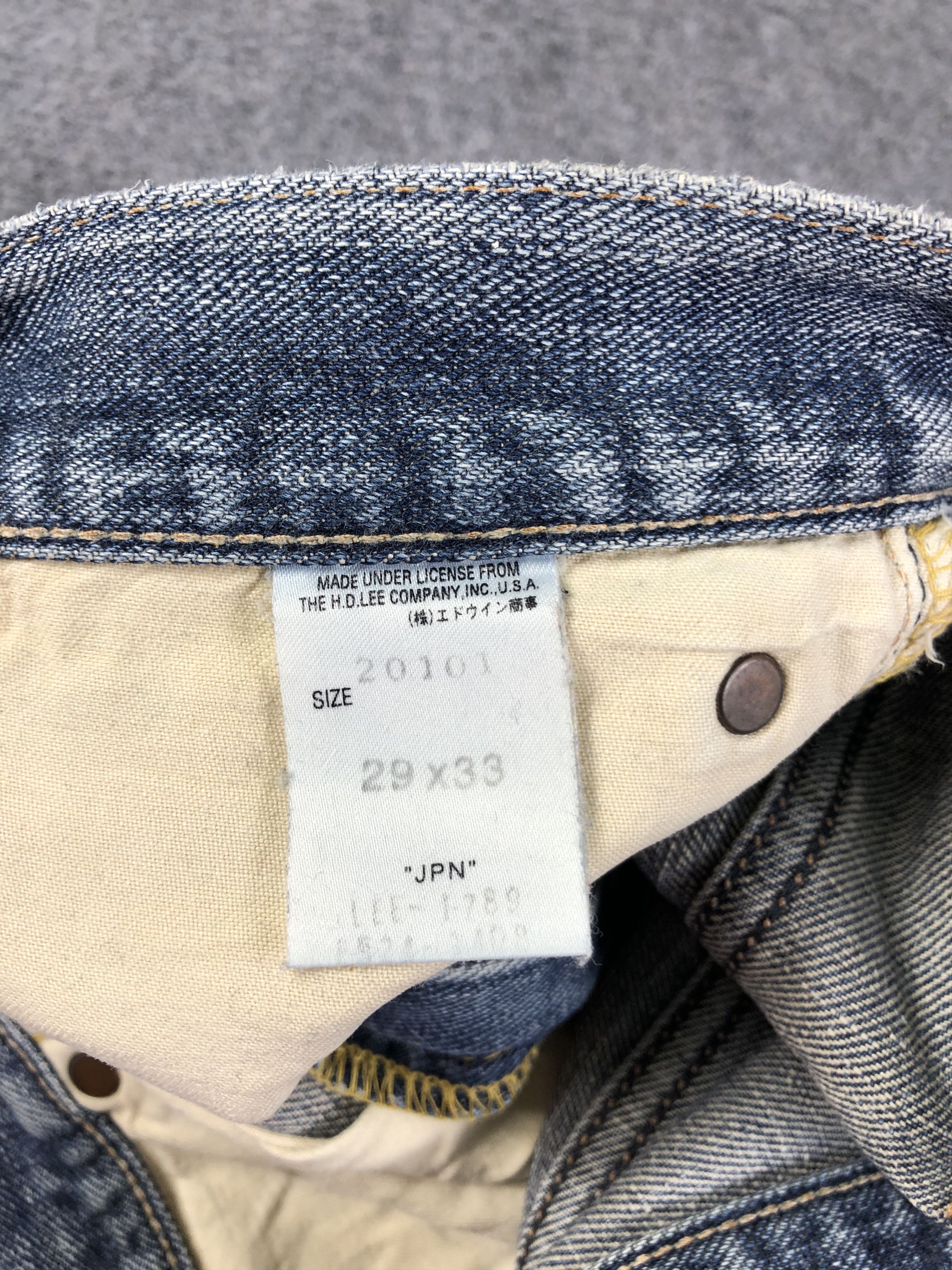 Lee Wash Blue Lee Denim Jeans 29x32.5 Size US 29 - 5 Thumbnail
