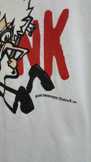 Japanese Brand × Vintage 💣OFFER Vtg MISCHIEVOUS Rock Design Mirror Print T-shirt Size US M / EU 48-50 / 2 - 3 Thumbnail
