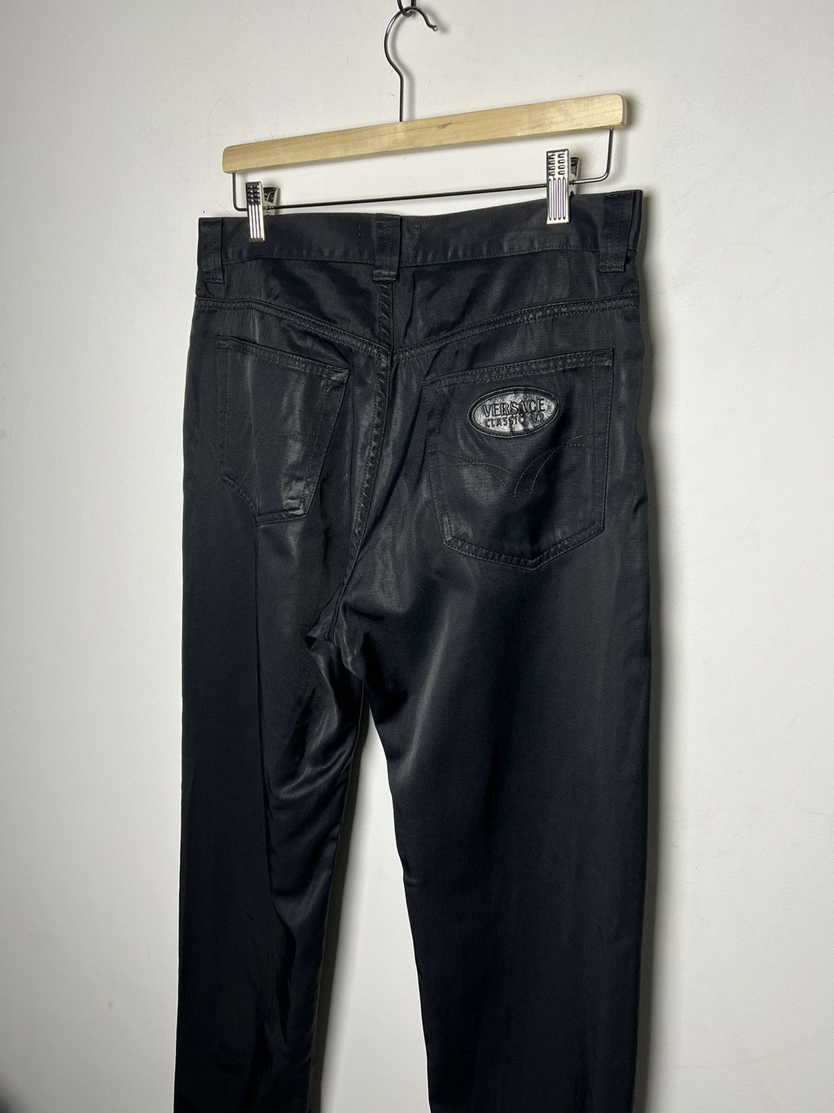 Versace versace y2k punk shimmer pants Size US 34 / EU 50 - 6 Thumbnail