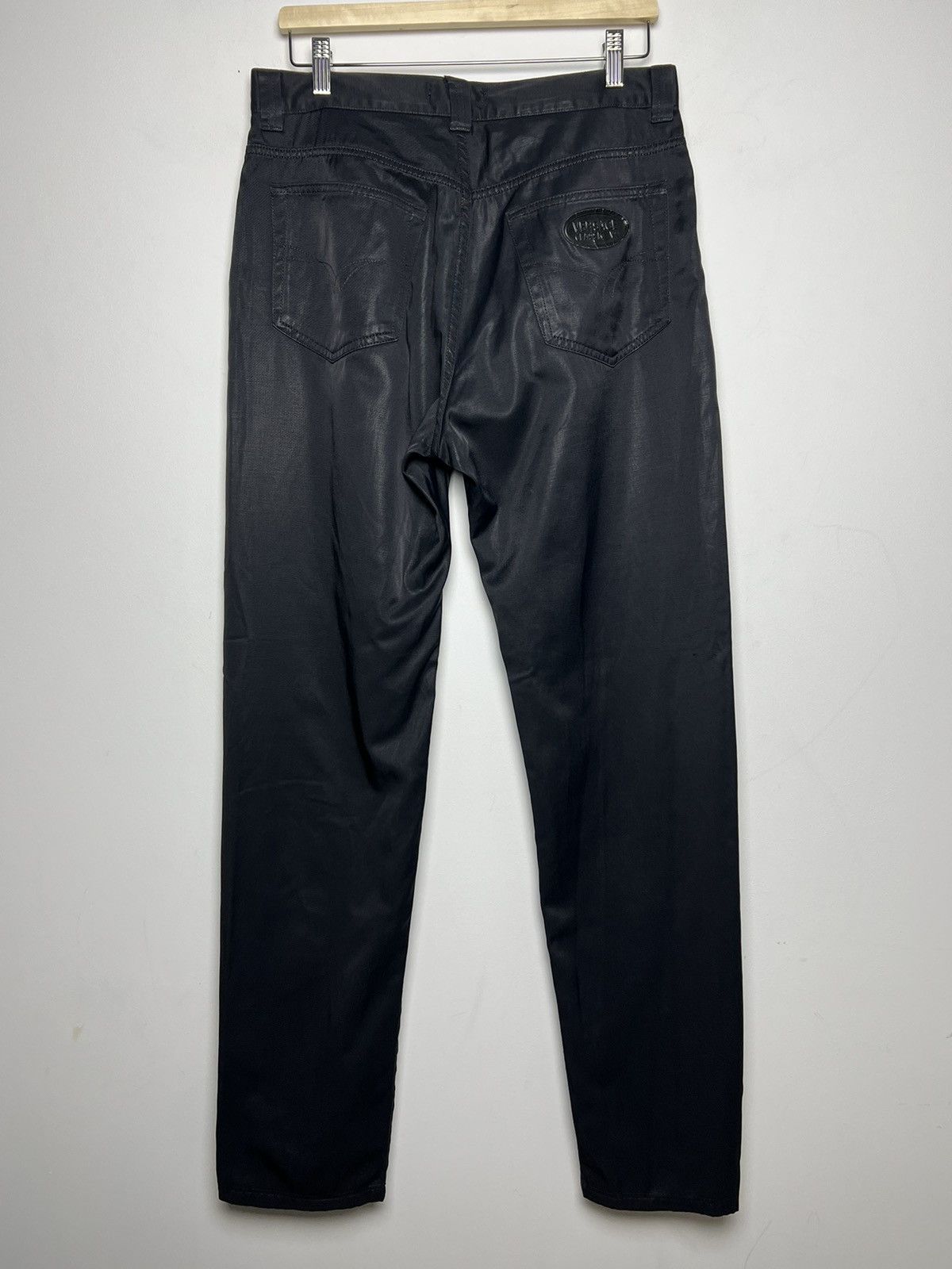 Versace versace y2k punk shimmer pants Size US 34 / EU 50 - 8 Thumbnail