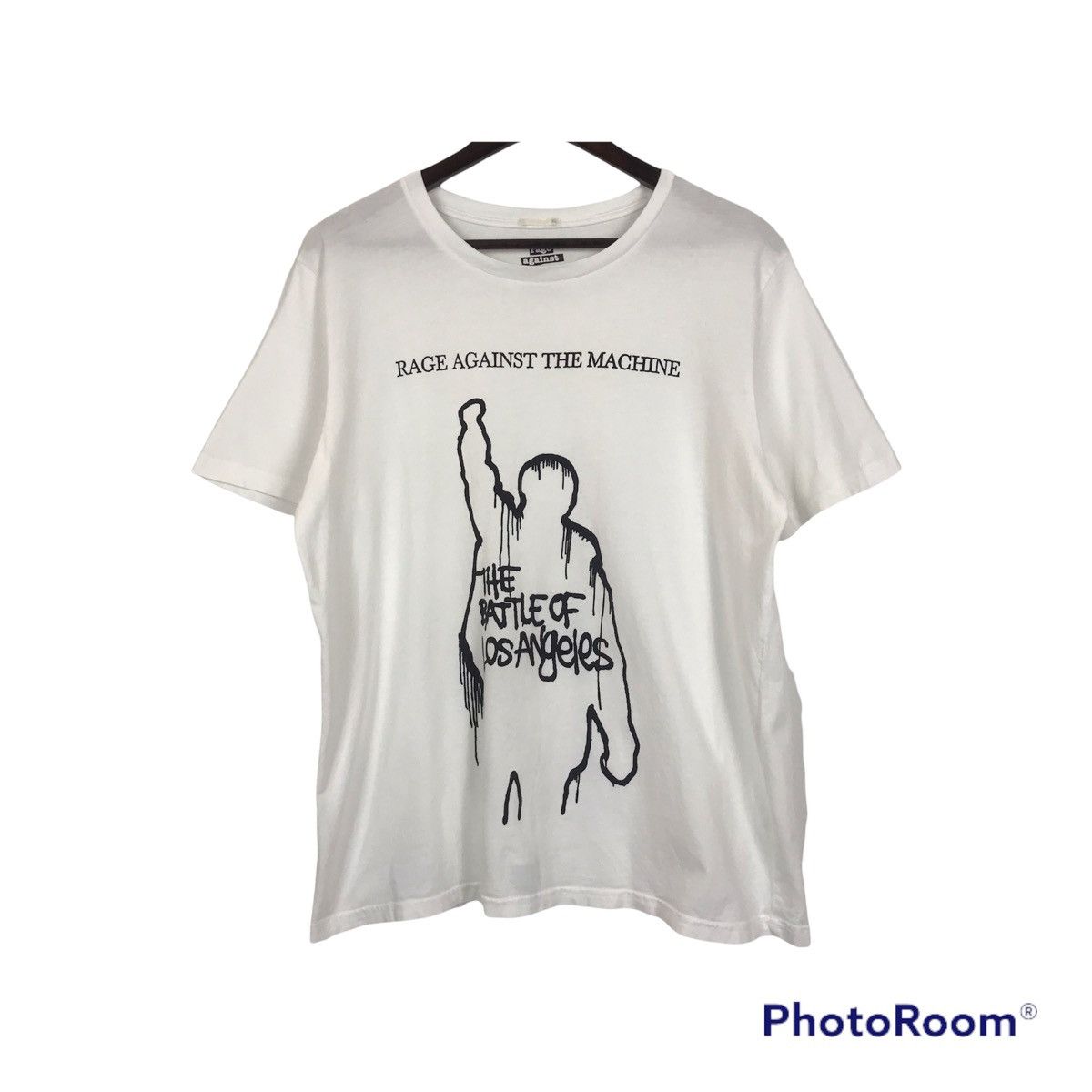 Rage Against The Machine 💣OFFER Vtg RAGE AGAINST THE MACHINE Band T-shirt Size US L / EU 52-54 / 3 - 1 Thumbnail