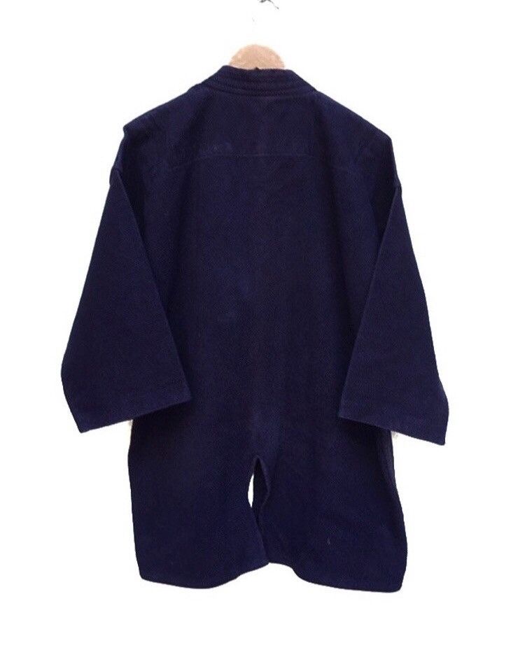 Indigo × Japanese Brand 🔥Japanese Traditional Indigo Kimono Size US L / EU 52-54 / 3 - 2 Thumbnail