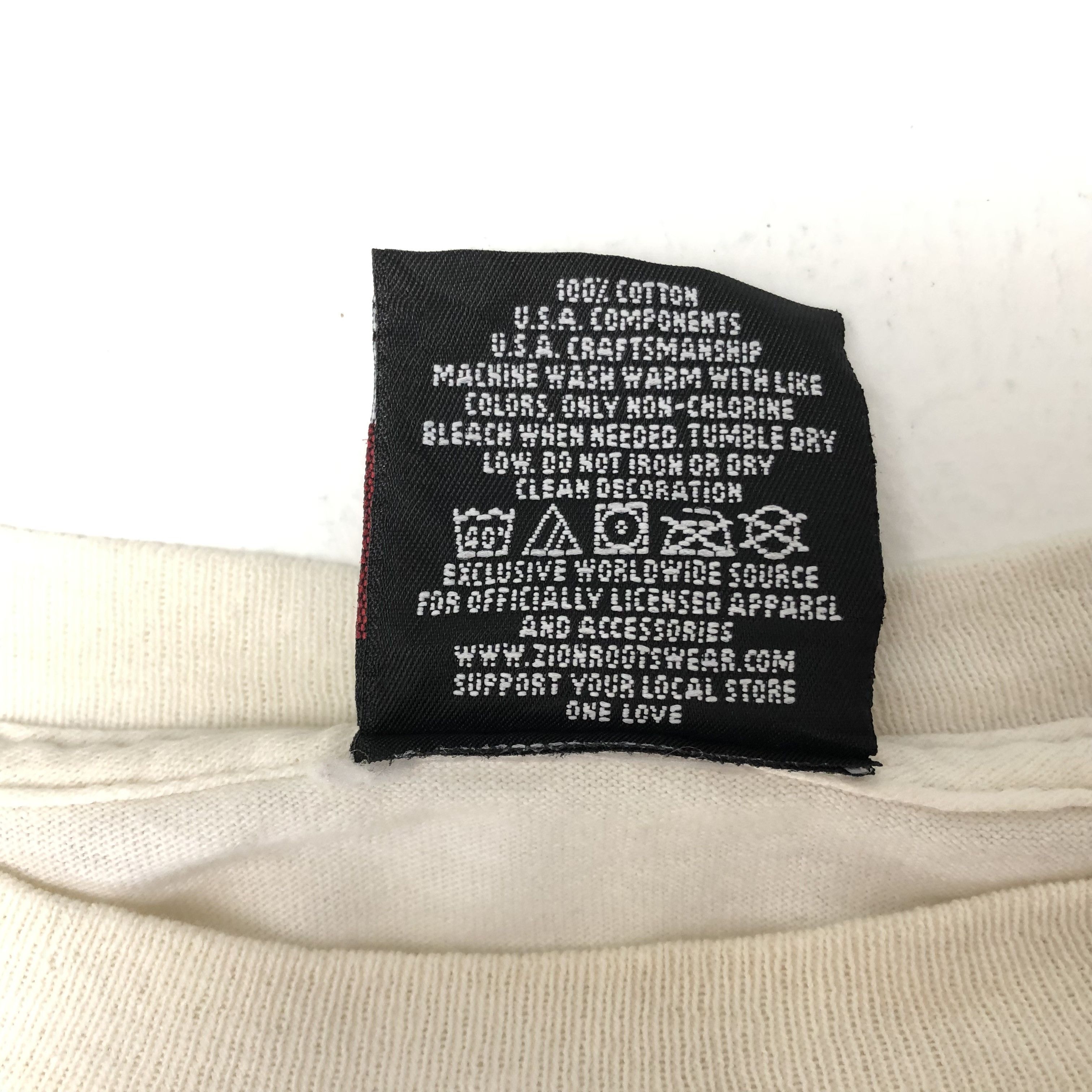 Bob Marley × Vintage Vintage Bob Marley Rare Design T-shirt Size US L / EU 52-54 / 3 - 6 Thumbnail