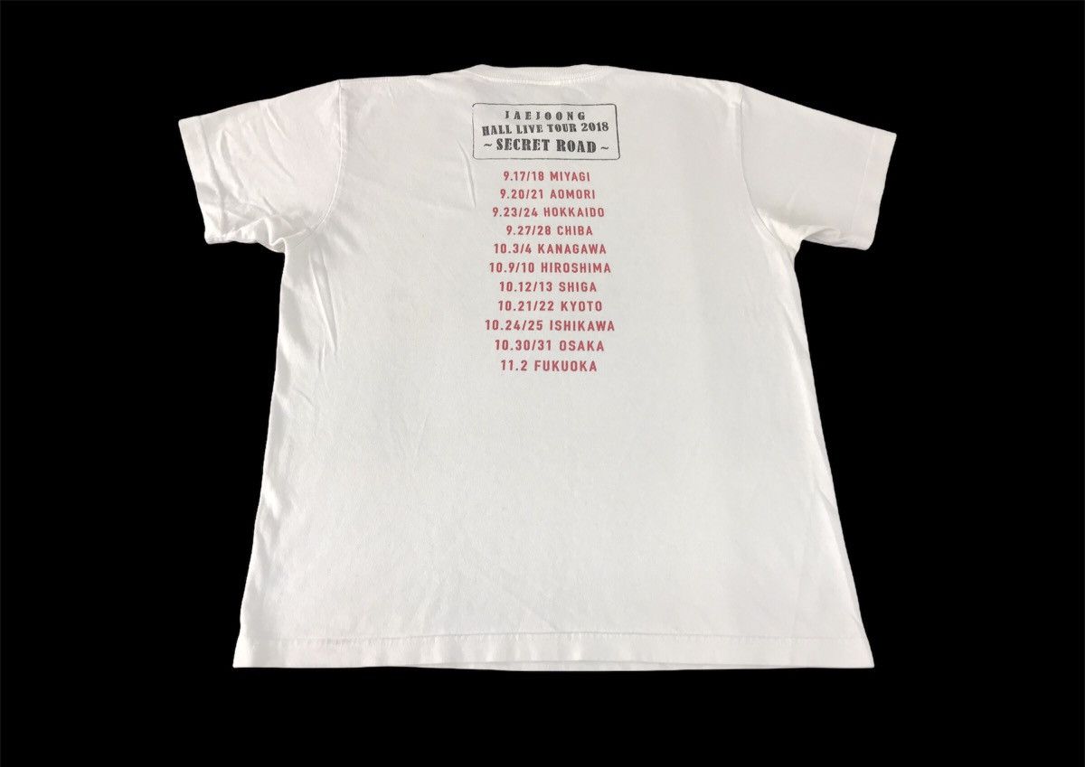Band Tees Jaejoong Secret Road Hall Live 2018 Tour Korean Band Kpop Size L / US 10 / IT 46 - 2 Thumbnail