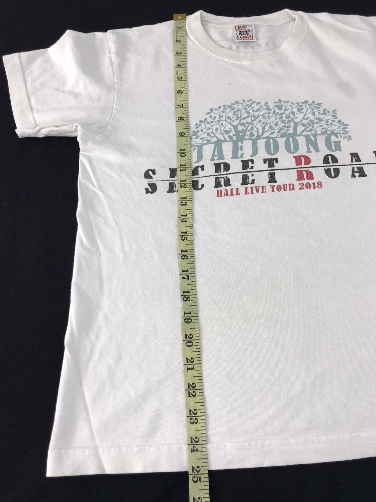 Band Tees Jaejoong Secret Road Hall Live 2018 Tour Korean Band Kpop Size L / US 10 / IT 46 - 8 Thumbnail