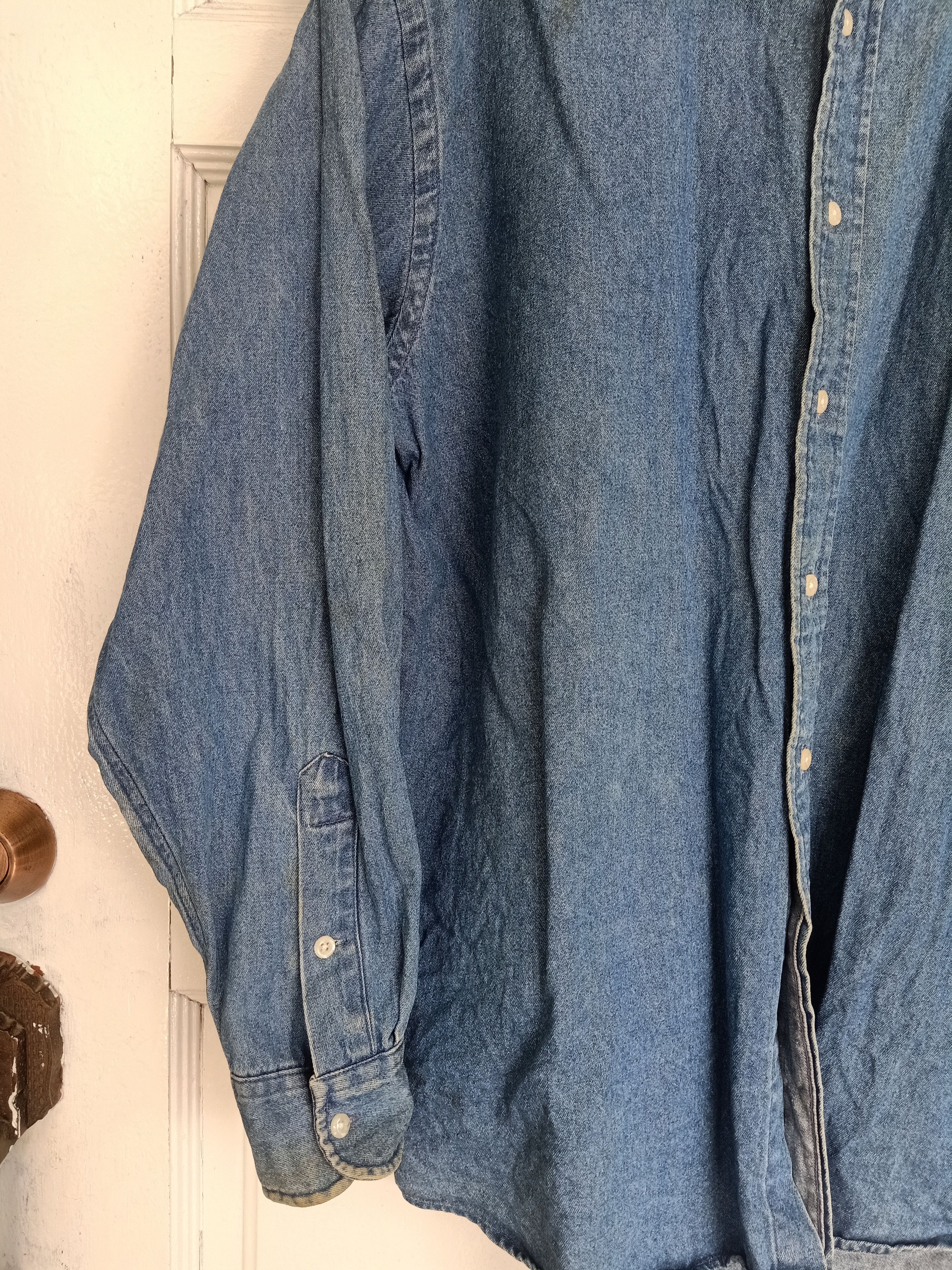 Polo Ralph Lauren Polo Ralph Lauren Denim Shirt Size US L / EU 52-54 / 3 - 6 Thumbnail