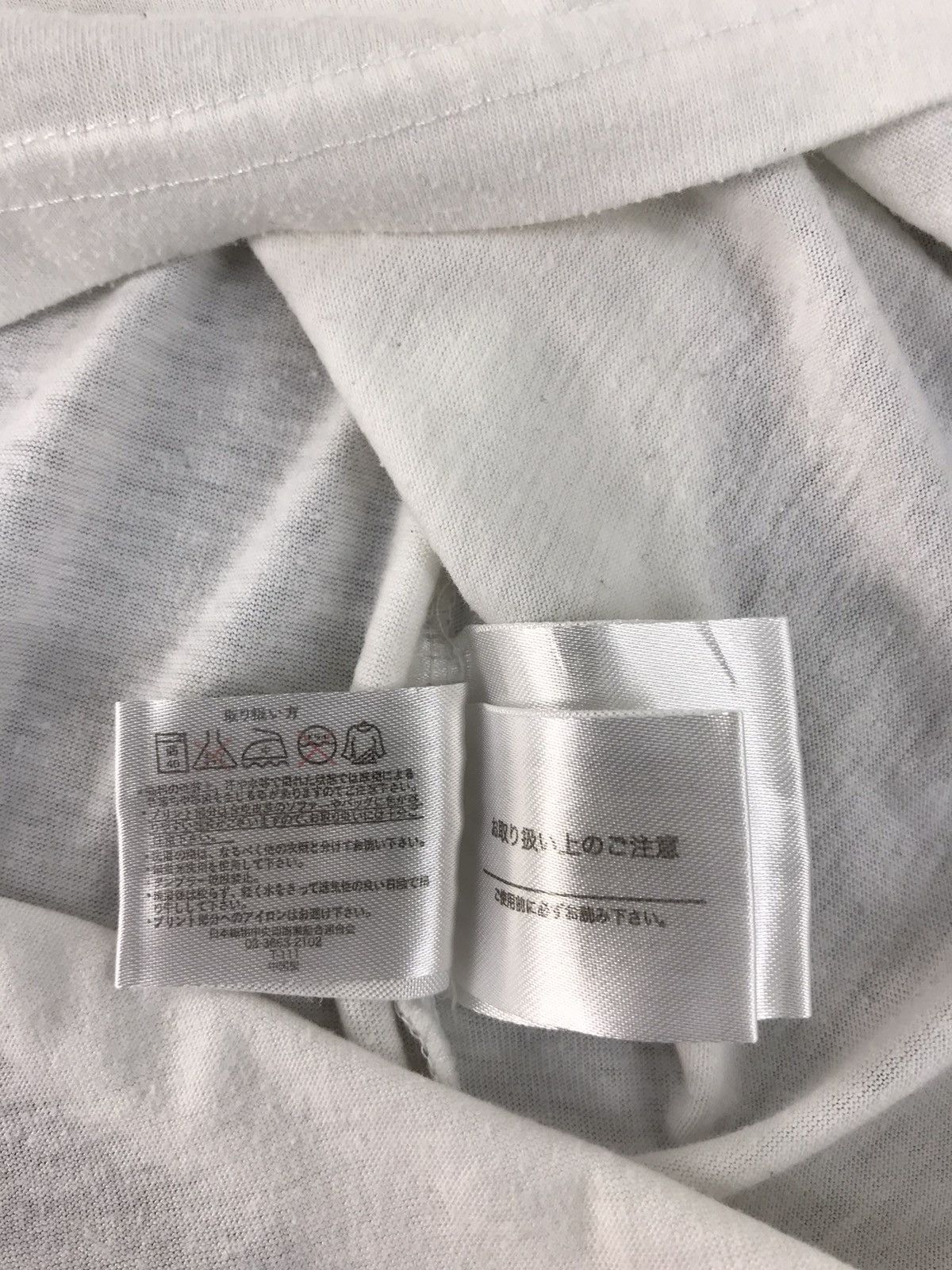 Japanese Brand Harvey Ball Smiley Face Cheer Up 3 Quater Tee Big Logo Size US M / EU 48-50 / 2 - 6 Thumbnail