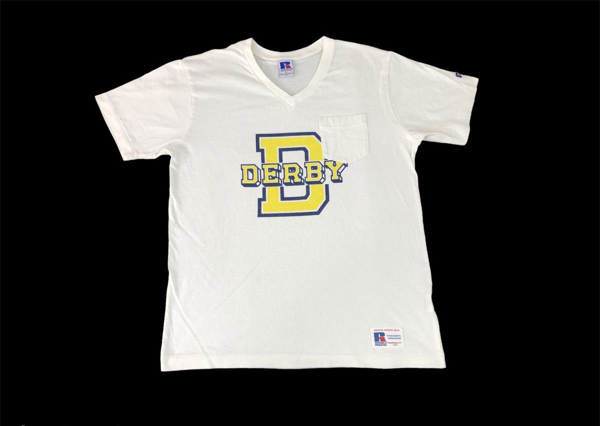 Russell Athletic Russell Athletic Derby Single Pocket Big Logo Tee Size L / US 10 / IT 46 - 1 Thumbnail