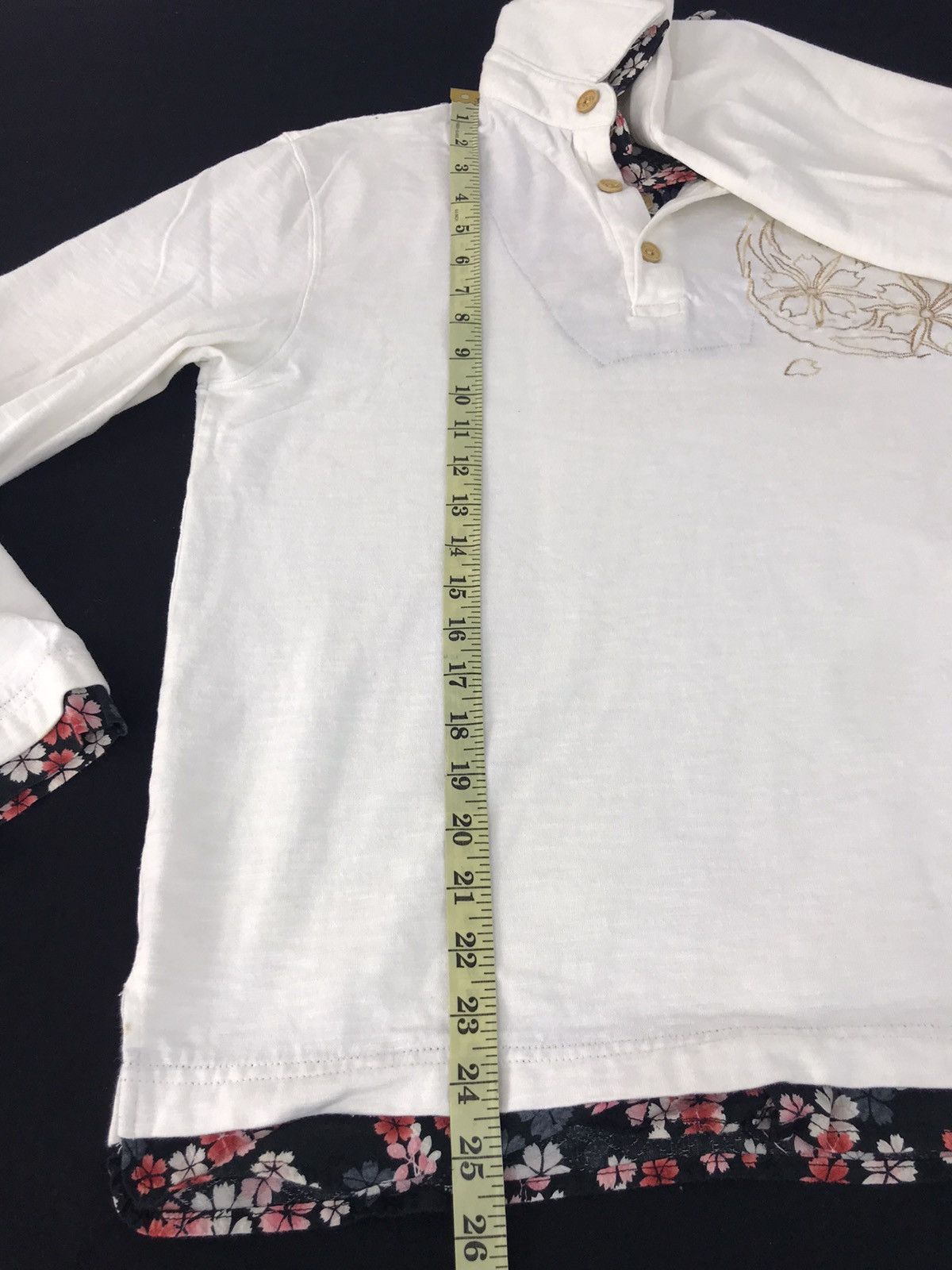 Eternal Vintage Concept Eternal Sakura Art Longsleeve Polo Fits M L Size L / US 10 / IT 46 - 8 Thumbnail