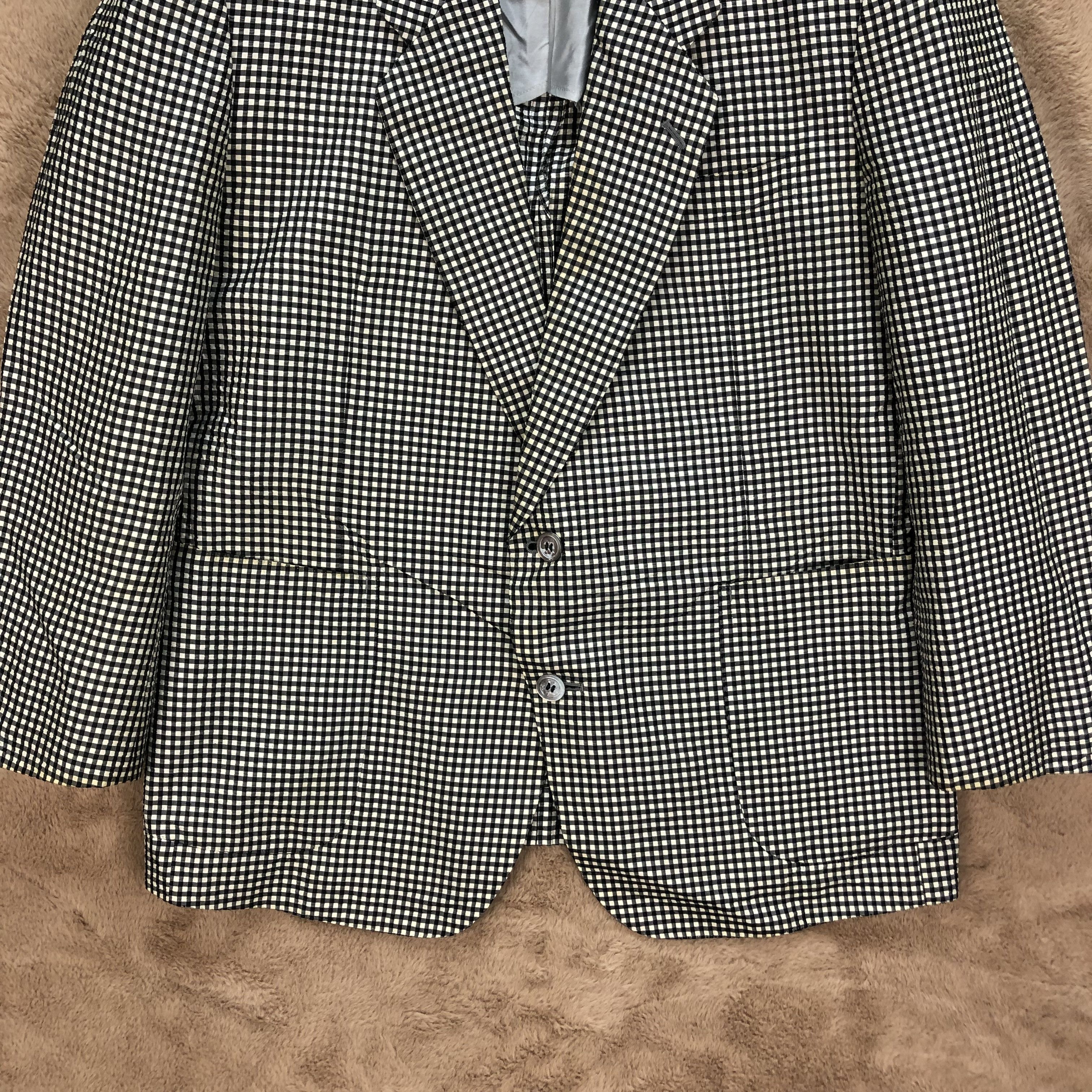 Lanvin LANVIN PARIS CHECKED SUIT JACKET / BLAZERS #6375-62 Size US M / EU 48-50 / 2 - 3 Thumbnail