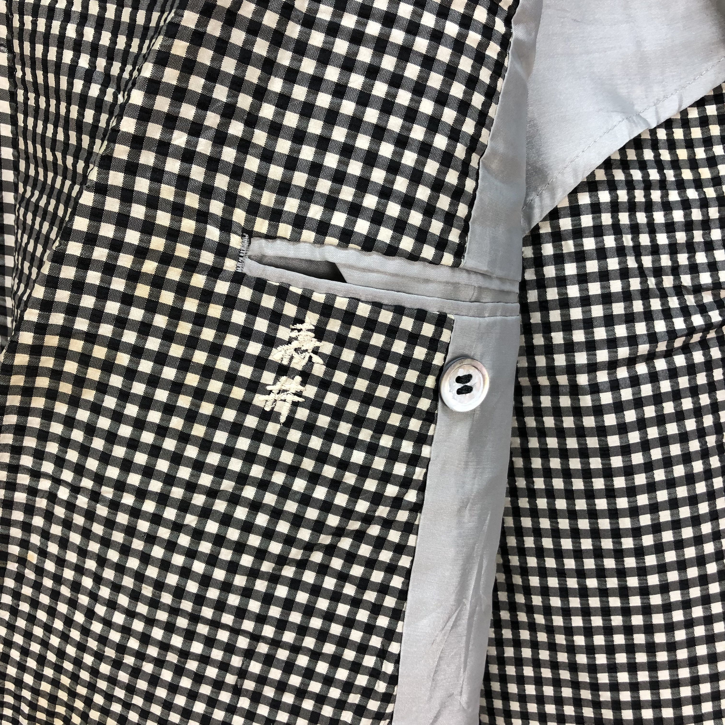 Lanvin LANVIN PARIS CHECKED SUIT JACKET / BLAZERS #6375-62 Size US M / EU 48-50 / 2 - 11 Thumbnail