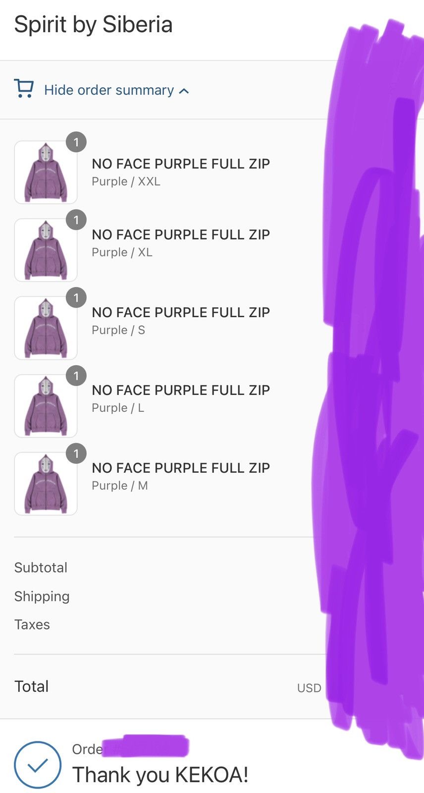 Siberia Hills FINAL DROP Spiritual Children No Face Full Zip-Up Hoodie Size US M / EU 48-50 / 2 - 7 Thumbnail