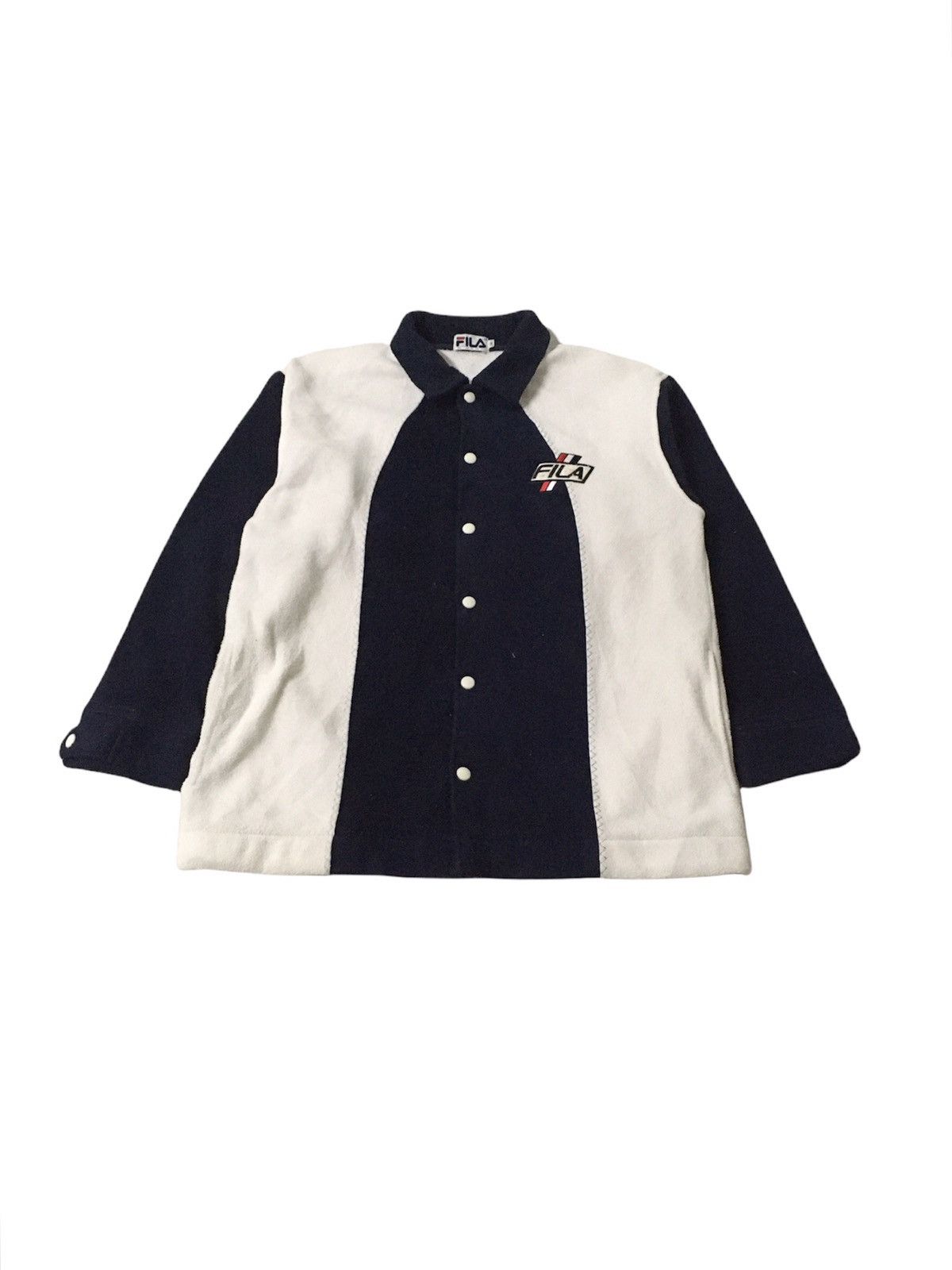 Fila × Vintage 🔥Fila Nice Fleece Jacket Size US L / EU 52-54 / 3 - 4 Thumbnail