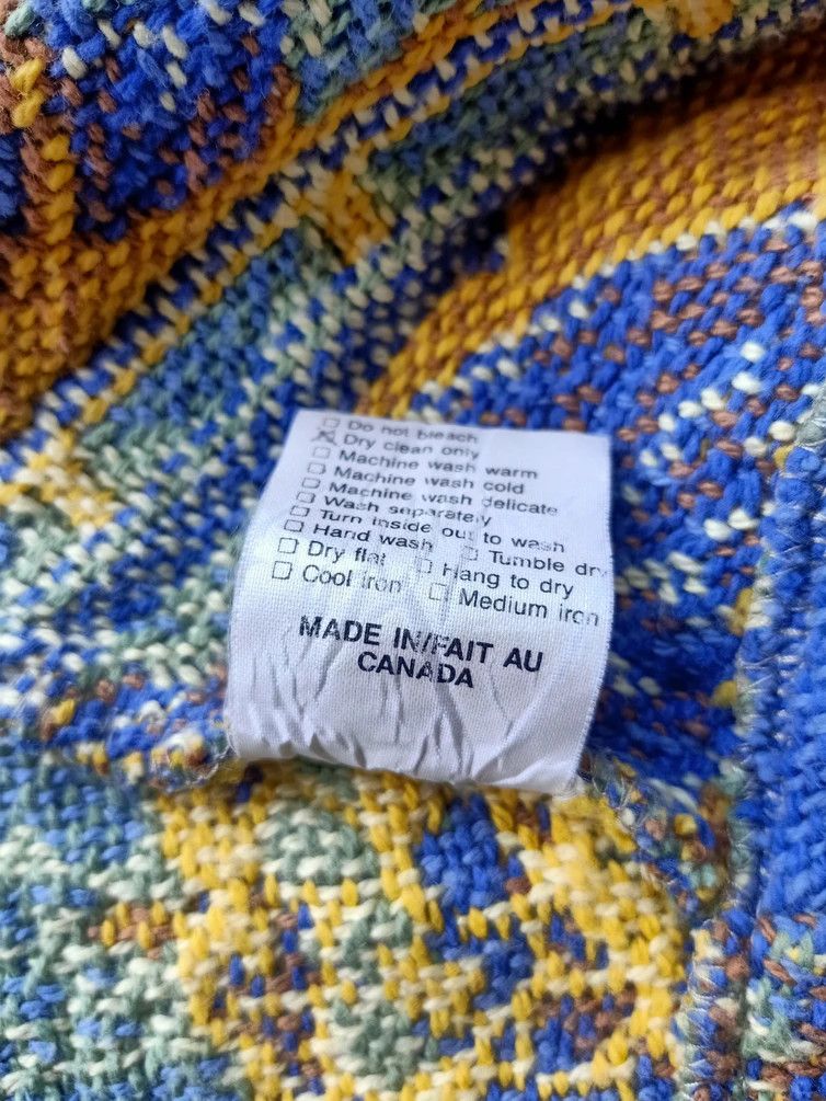 Vintage Vintage Sunflower Hand Knit Vest Size US M / EU 48-50 / 2 - 5 Thumbnail