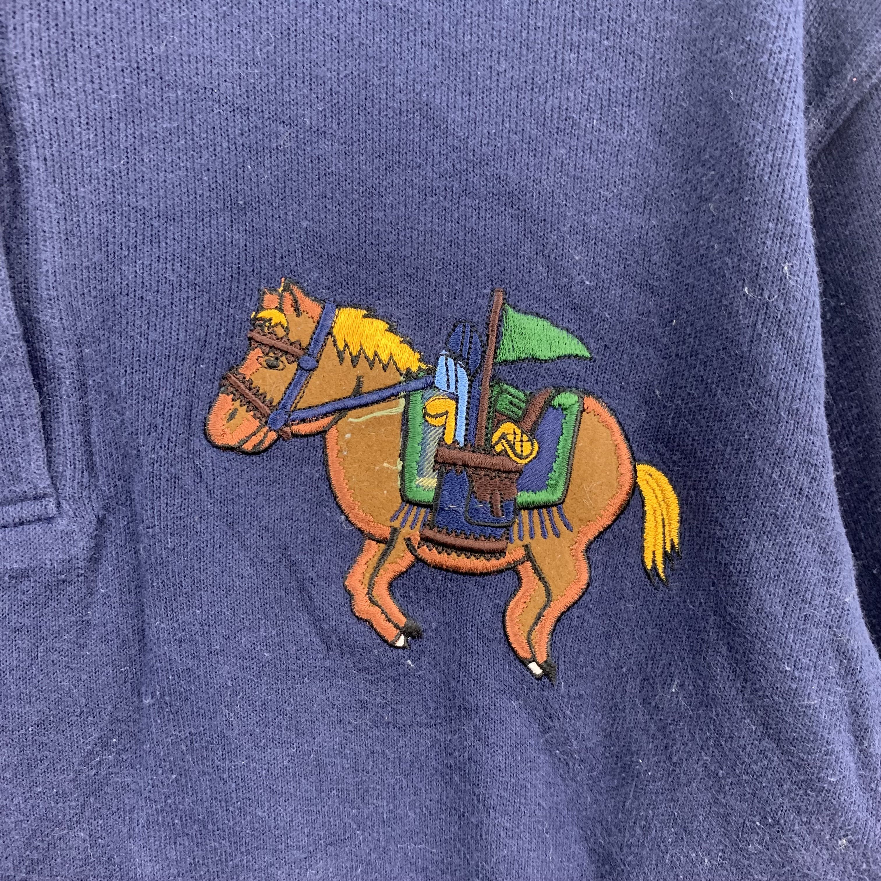 Jantzen Jantzen POLO Logo Jumper / Sweatshirts #3894-135 Size US M / EU 48-50 / 2 - 4 Thumbnail