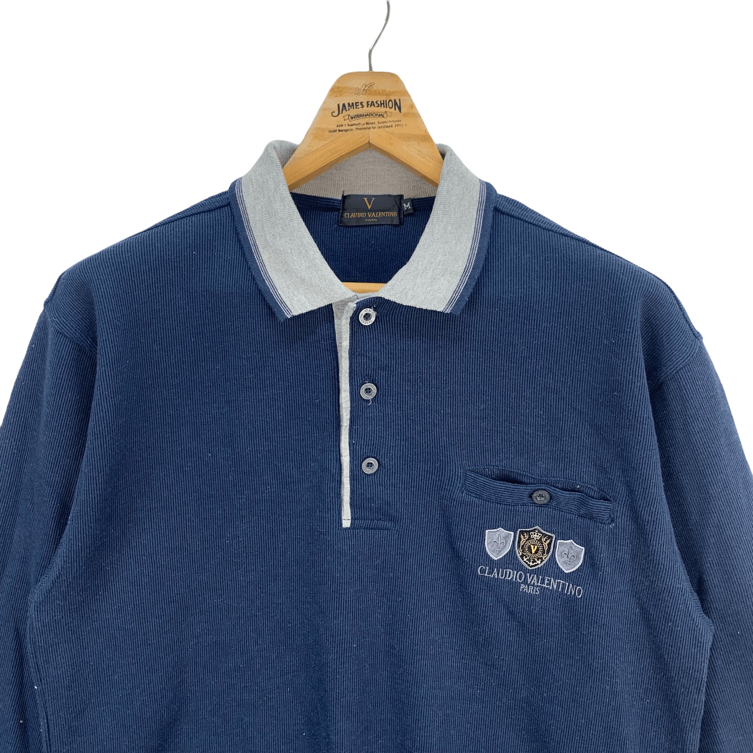 Valentino Claudio Valentino Single Pocket Jumper/Sweatshirts #3893-135 Size US M / EU 48-50 / 2 - 2 Thumbnail