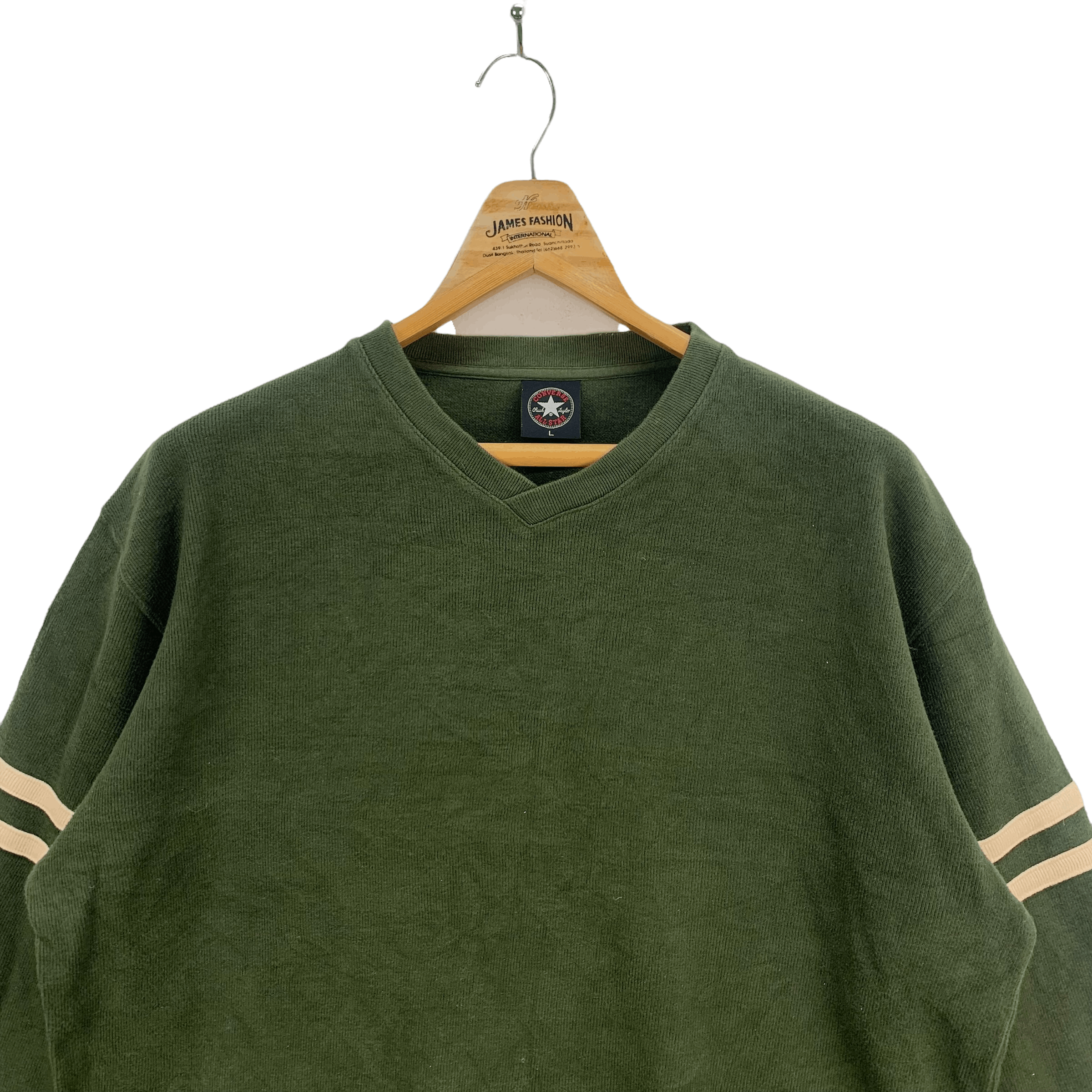 Converse Converse Long Sleeve Shirt #3891-135 Size US L / EU 52-54 / 3 - 2 Thumbnail