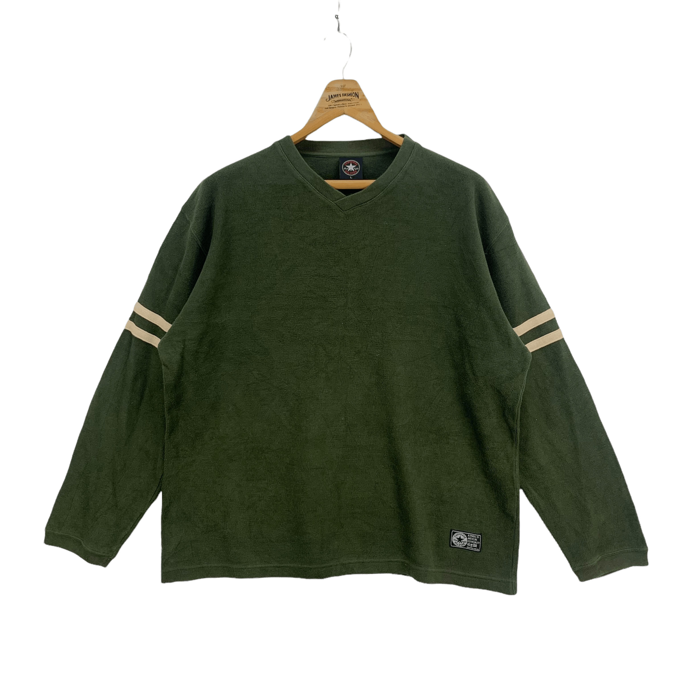 Converse Converse Long Sleeve Shirt #3891-135 Size US L / EU 52-54 / 3 - 1 Thumbnail