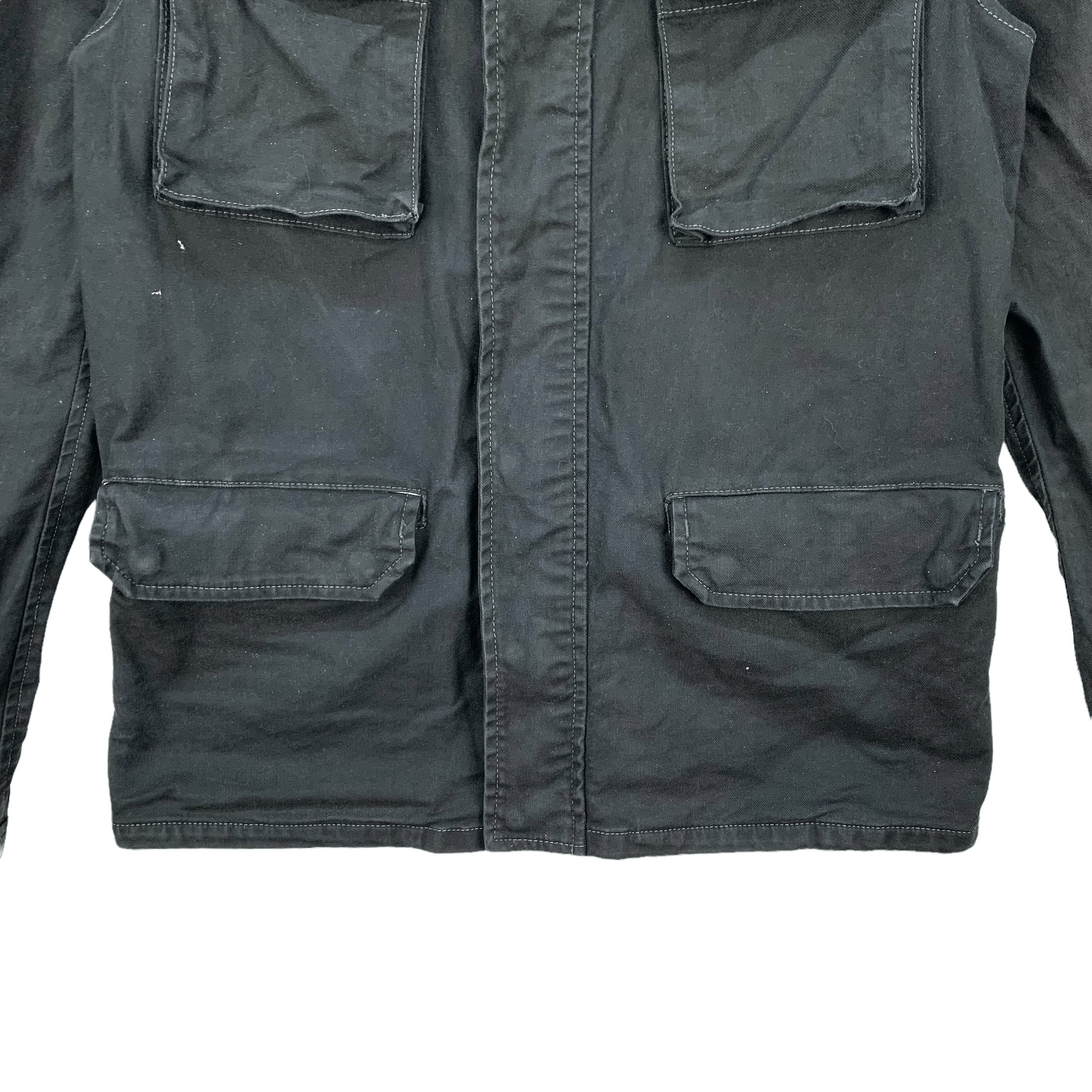 Japanese Brand Disciple Motorcyclist 5 Chore Jackets #3948-136 Size US S / EU 44-46 / 1 - 3 Thumbnail