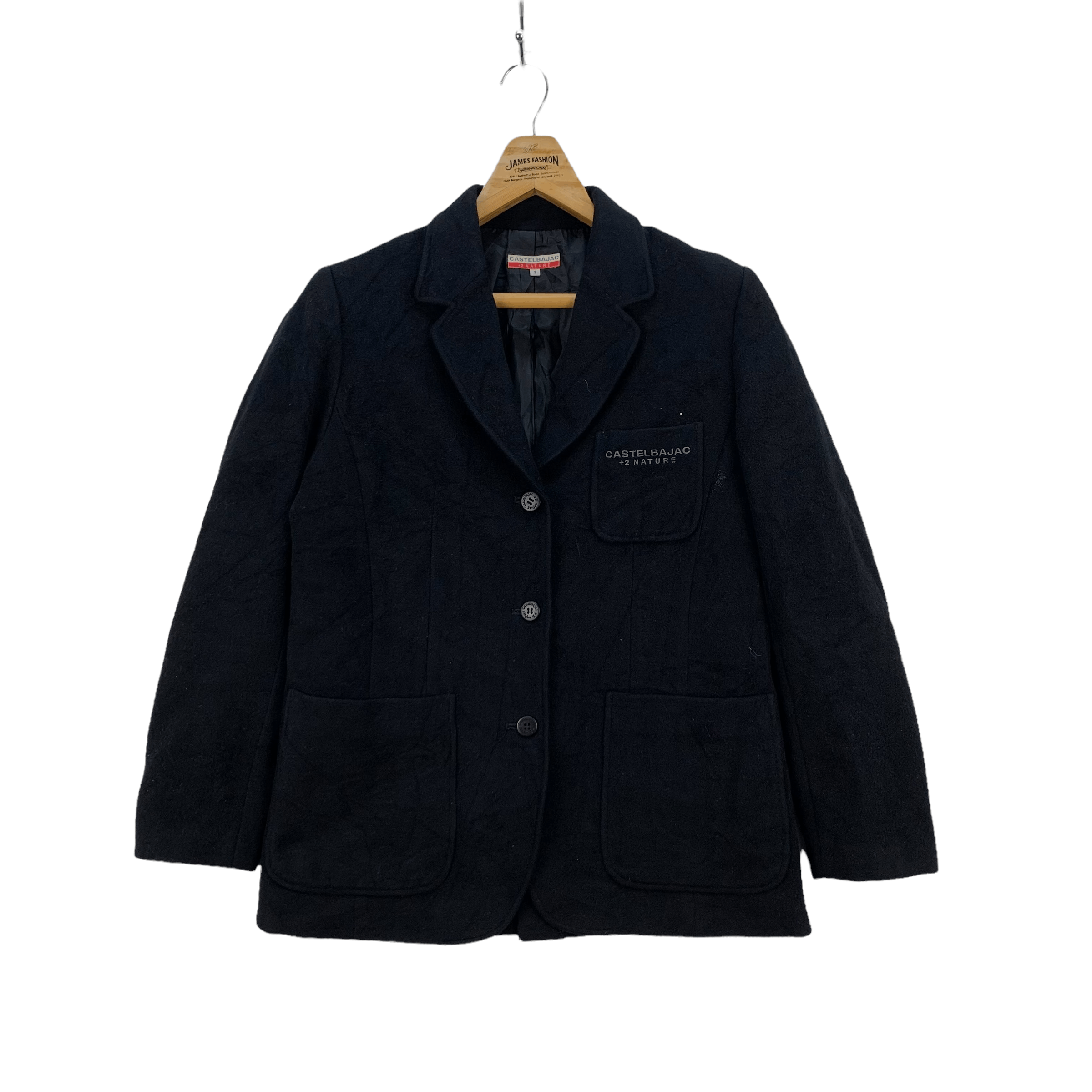 Japanese Brand Castelbajac +2 Nature Casual Jacket #3933-136 Size US S / EU 44-46 / 1 - 1 Thumbnail